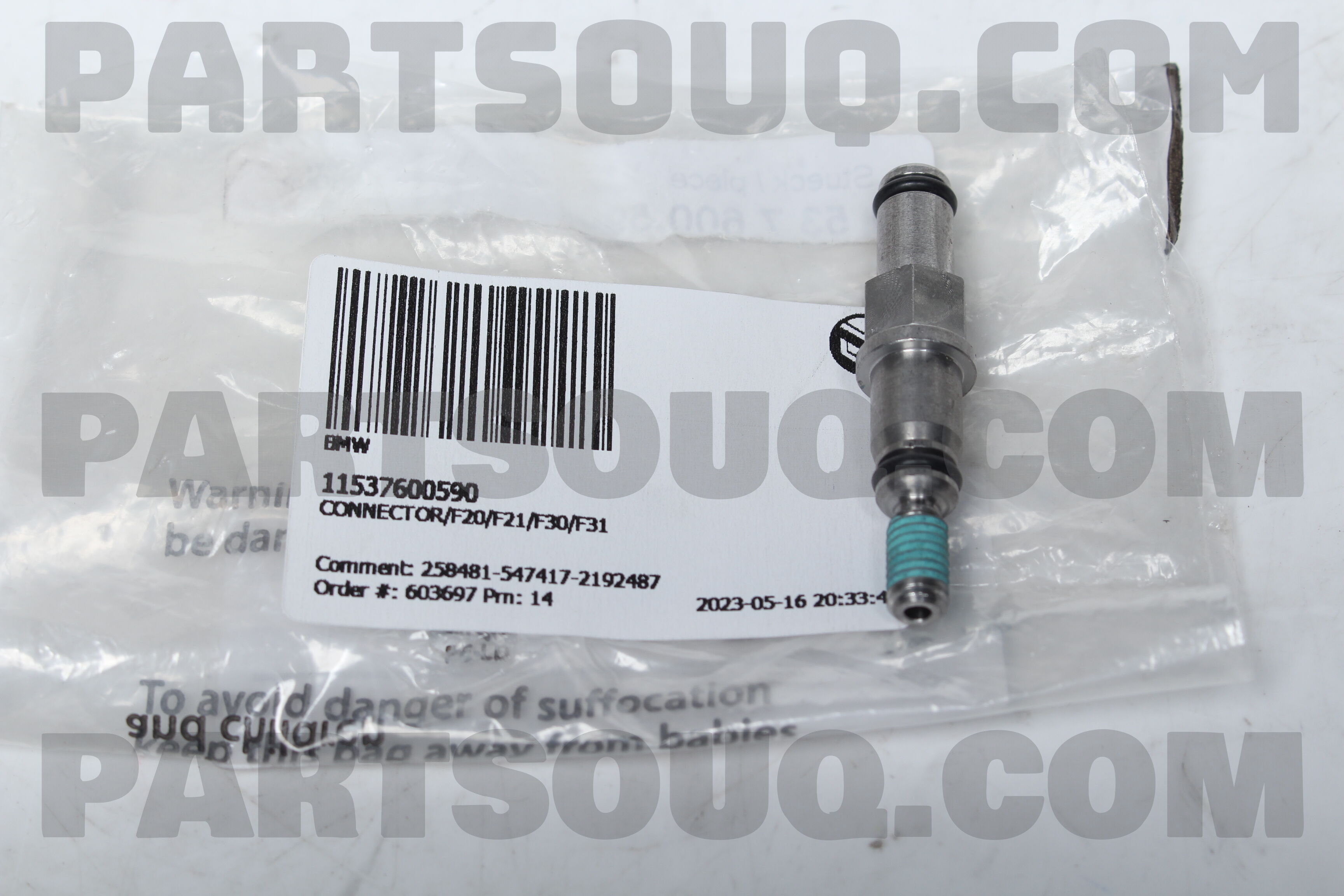 CONNECTOR/F20/F21/F30/F31 11537600590 | BMW Parts | PartSouq