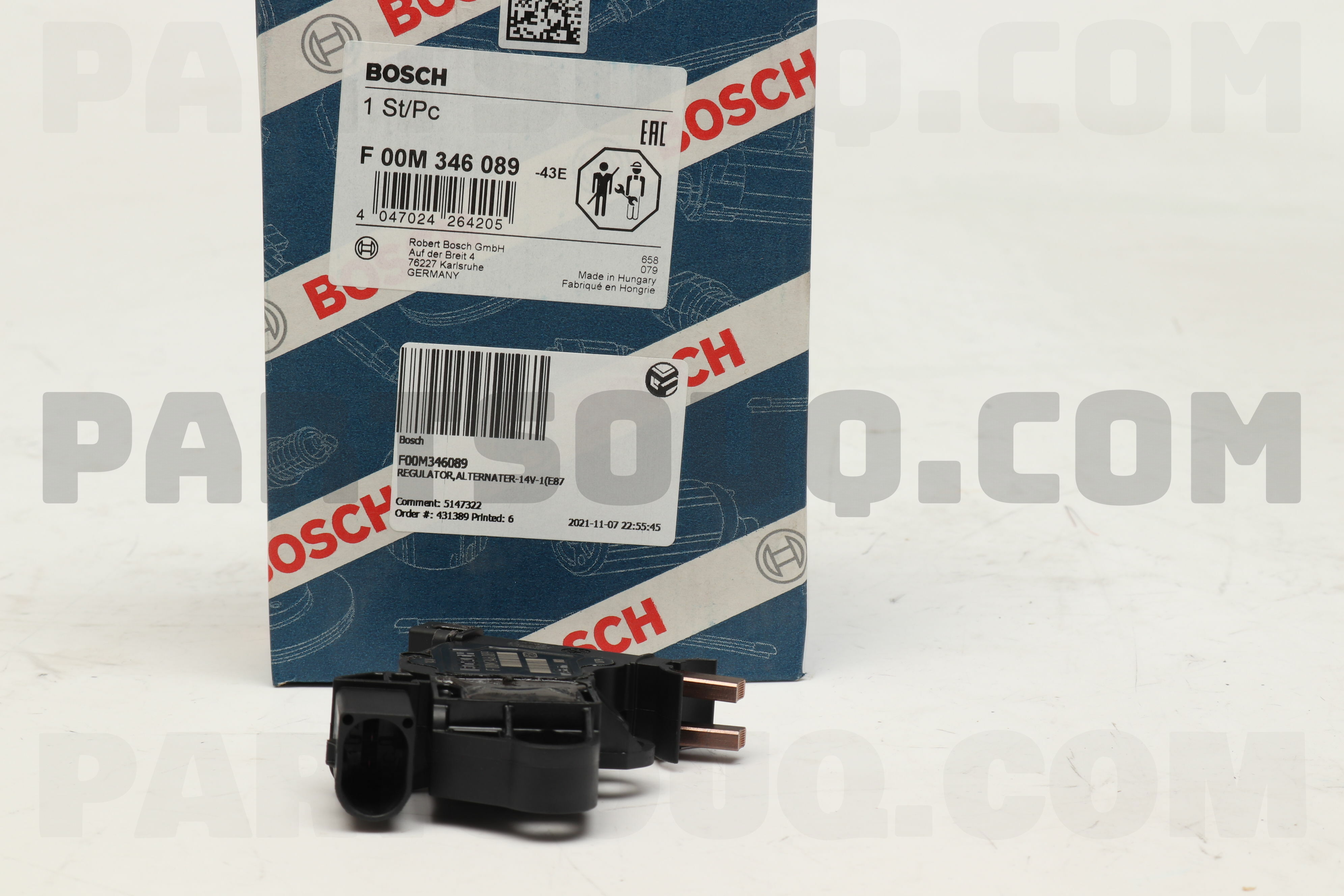 REGULATOR,ALTERNATER-14V-1(E87 F00M346089 | Bosch Parts