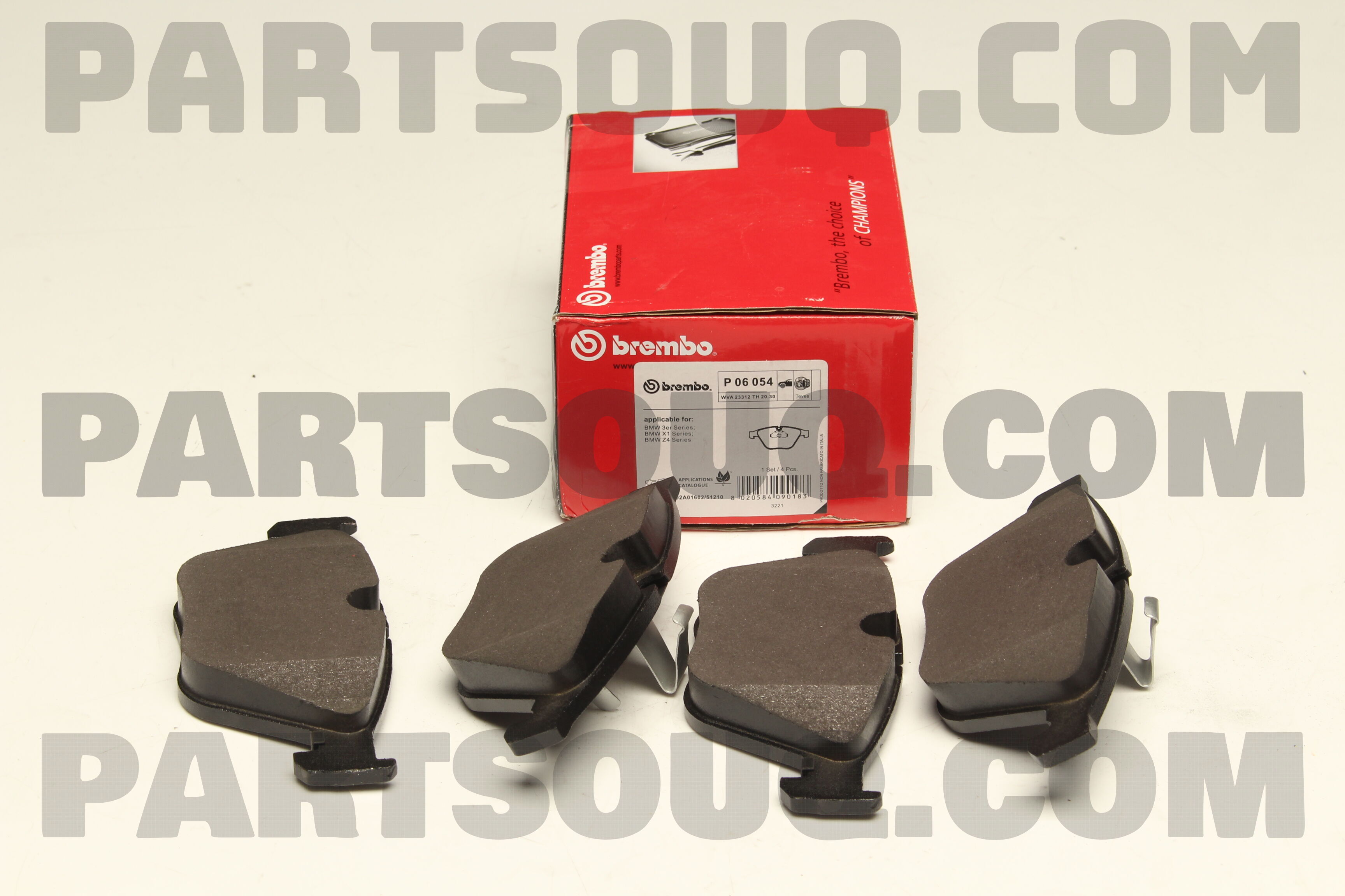 Plaquettes De Frein Avant Brembo P06054 - Qualité OE Pour BMW, Fiabilité Et Sécurité Maximales