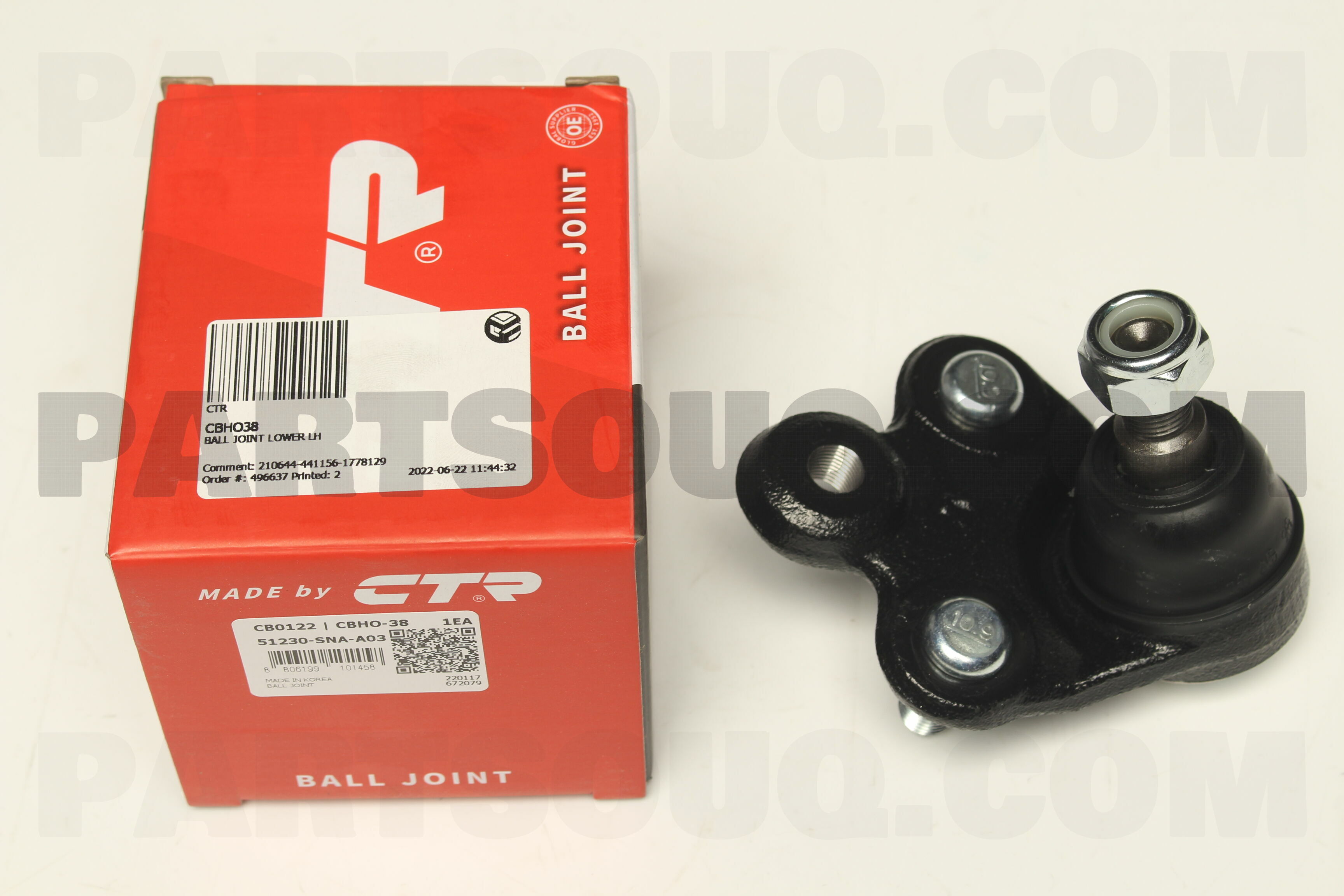【最新入荷】 JOINT BALL LOWER PartSouq | Parts CTR | CBHO38 LH その他
