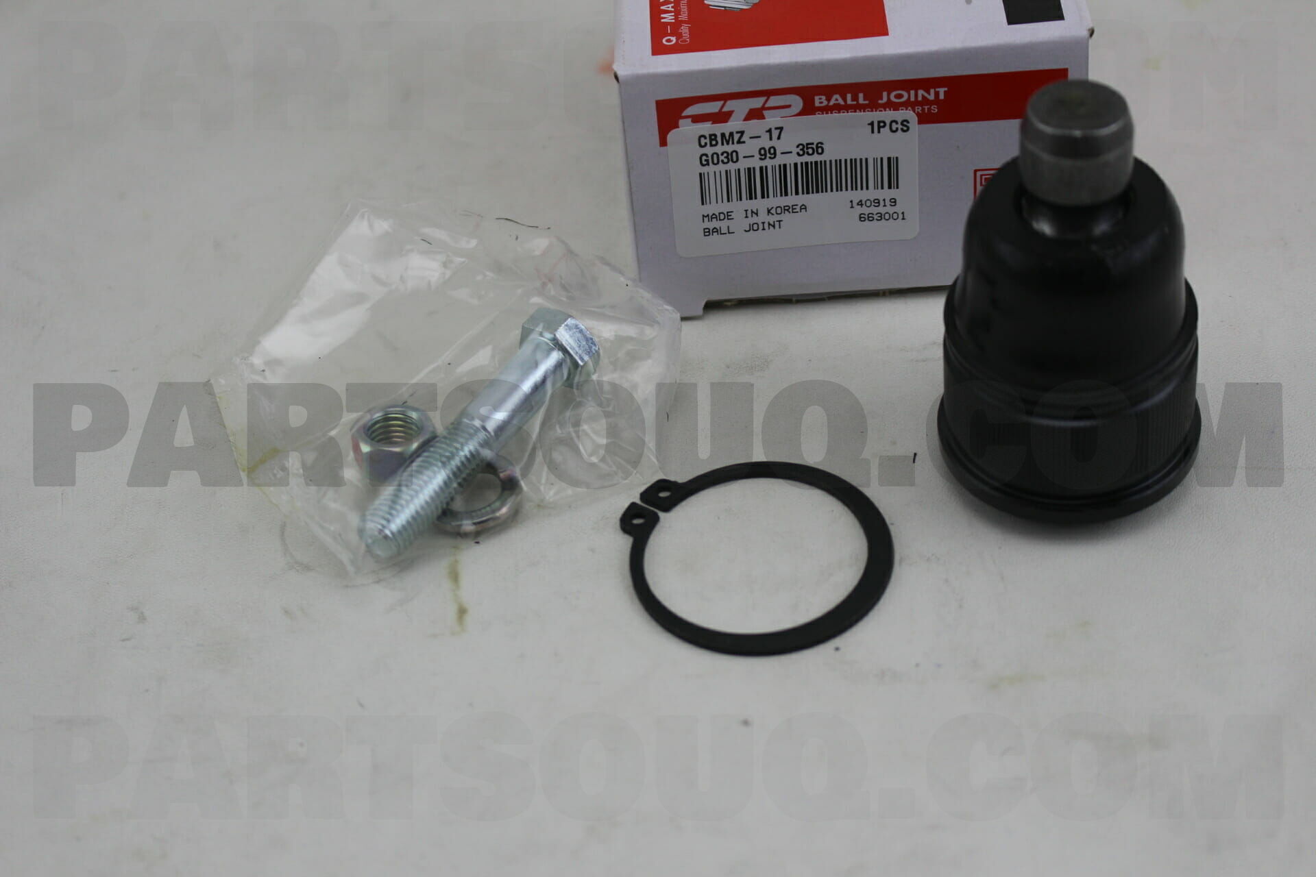 BALLJOINT-LOWER R/L CBMZ17 | CTR Parts | PartSouq