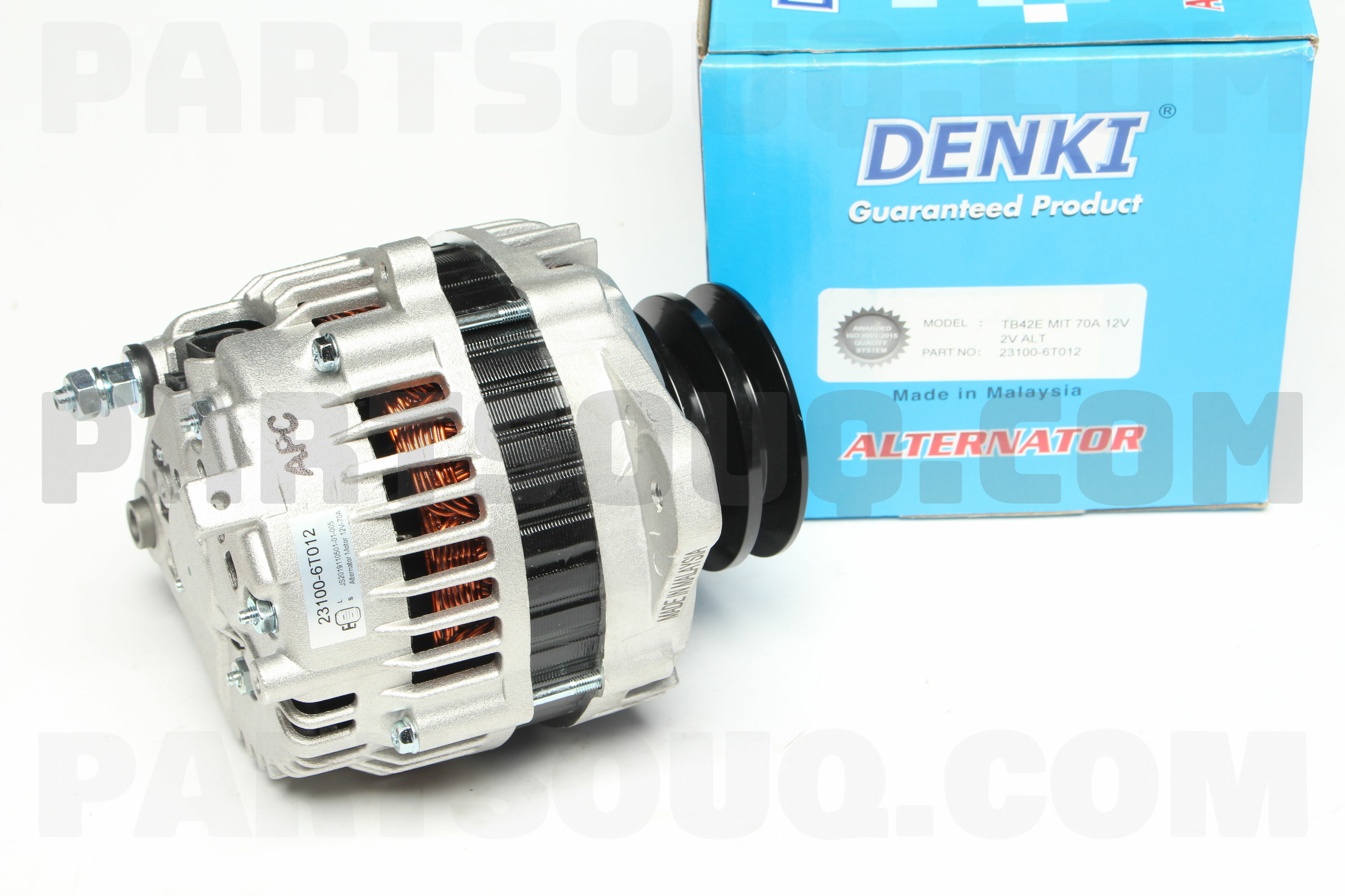 ALTERNATOR, 12V 2V 70A, NISSAN 231006T012 | DENKI Parts