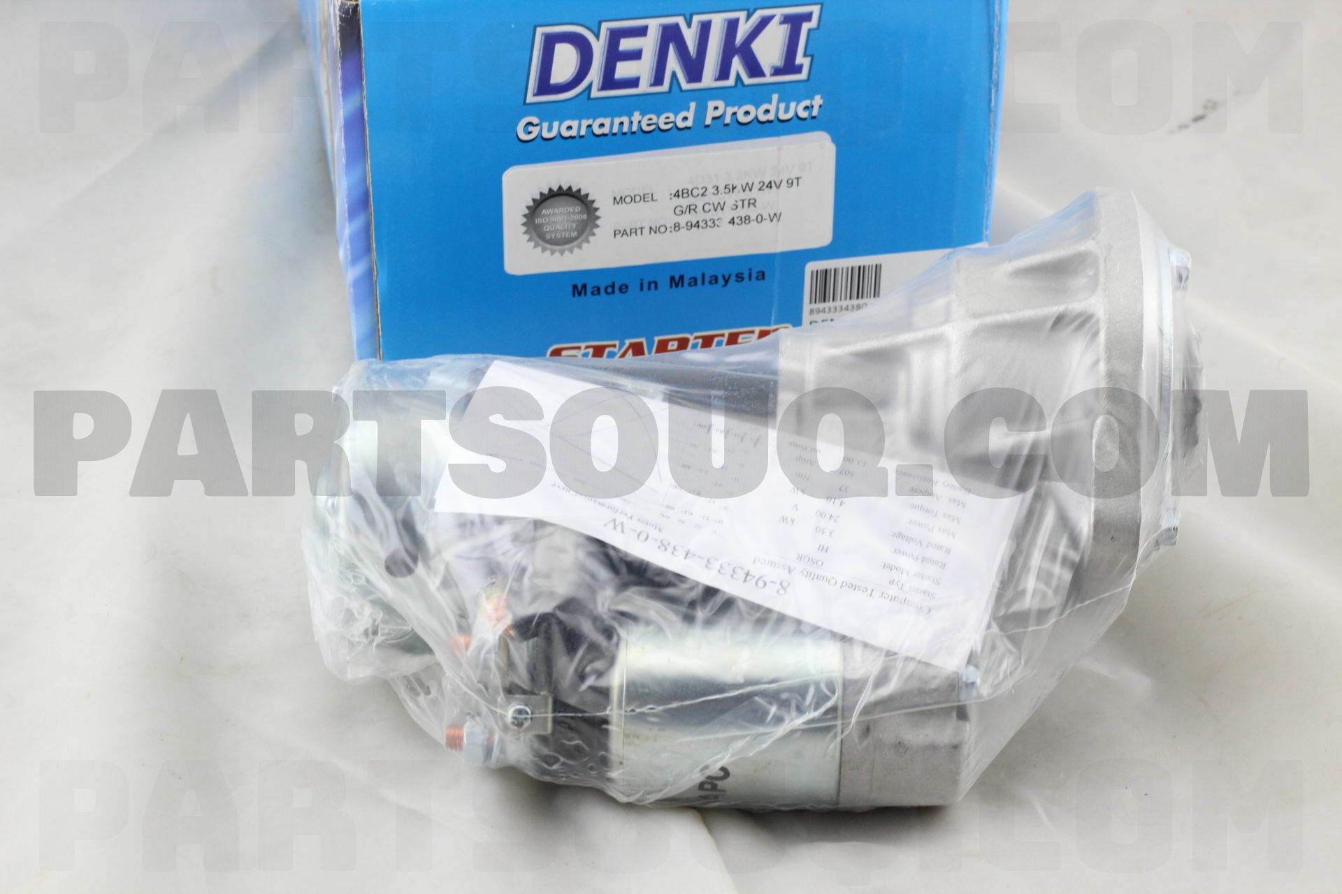STARTER 24V 8943334380 | DENKI Parts | PartSouq
