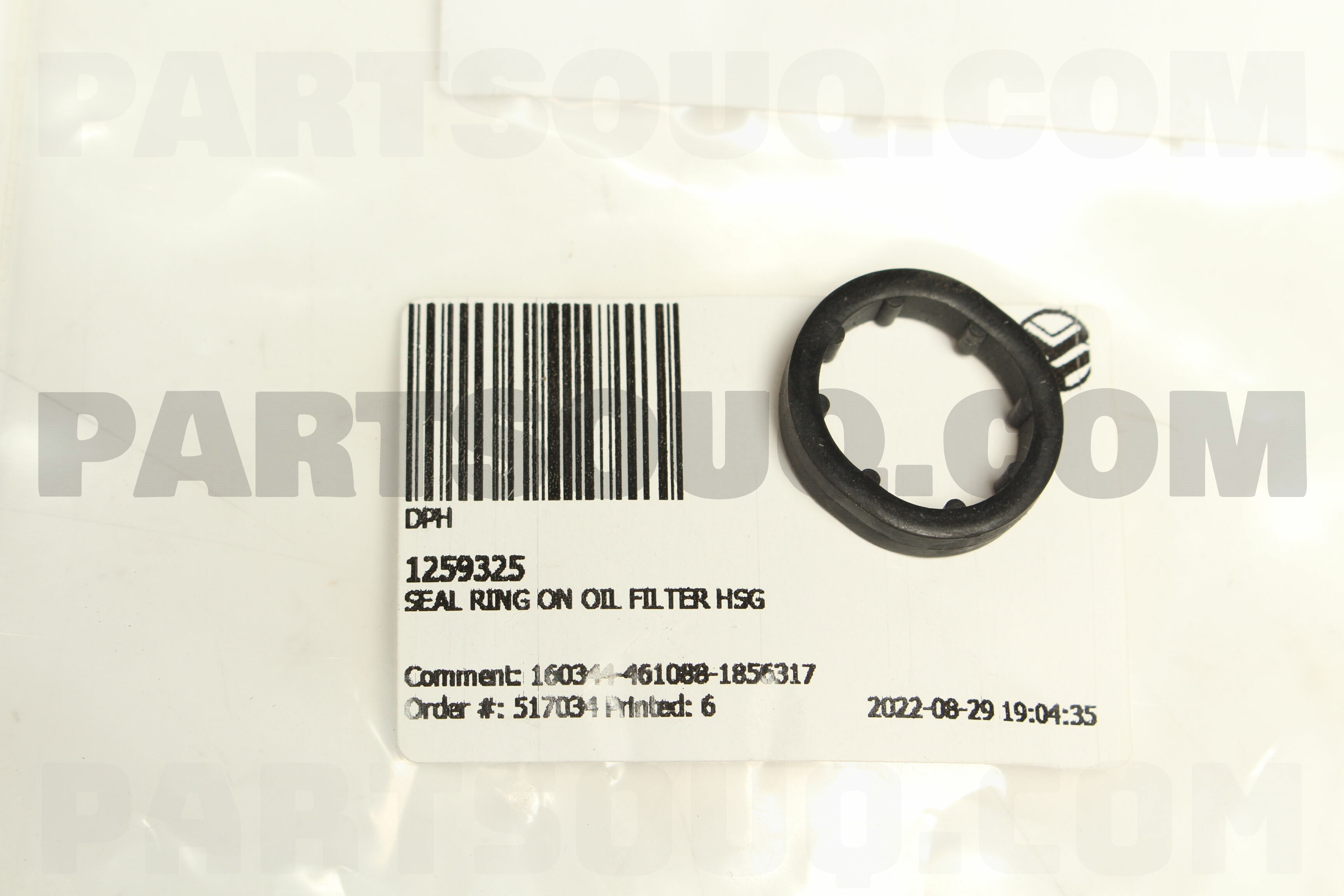 SEAL RING ON OIL FILTER HSG 1121840361 Victor Reinz Parts PartSouq