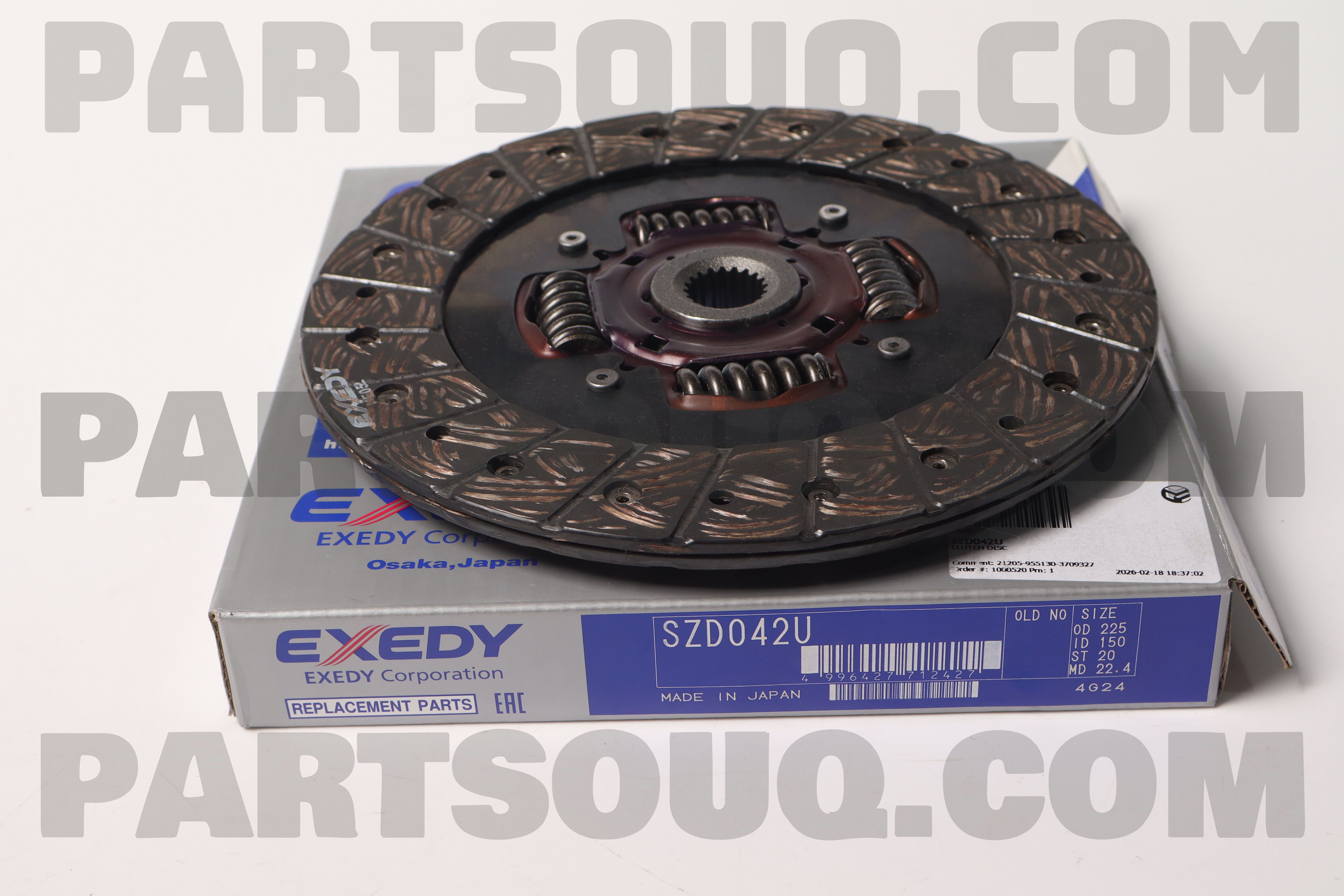 DISC, CLUTCH 2240085F40 | Suzuki Parts | PartSouq
