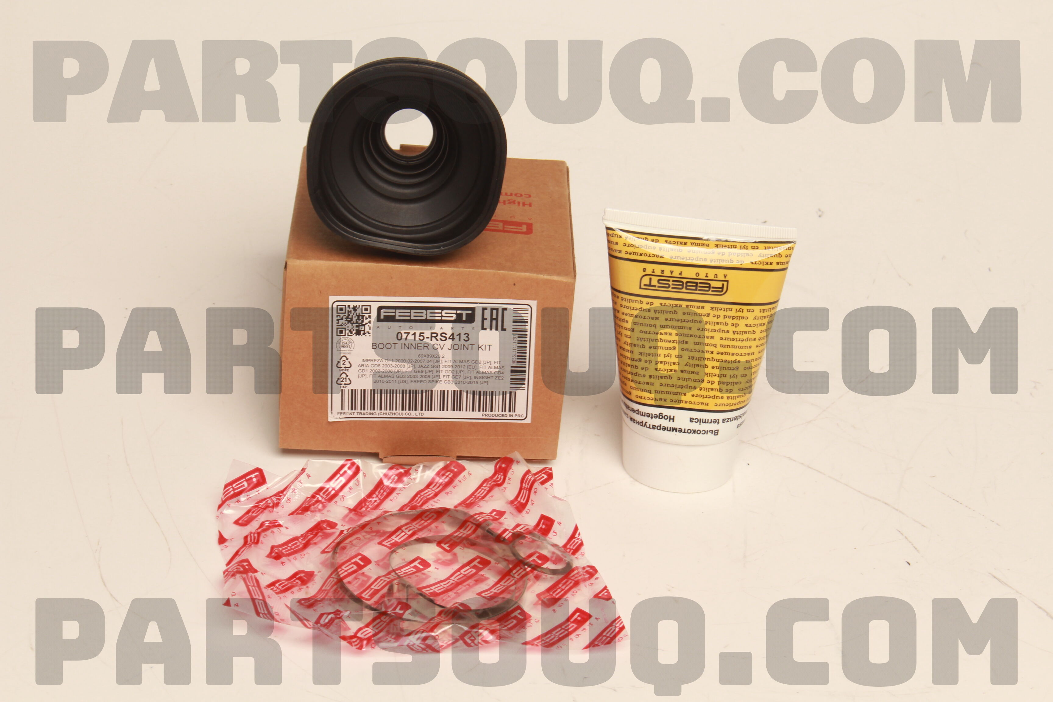 スピッツ BOOT INNER CV JOINT KIT 69X89X20.2 0715RS413 | FEBEST Parts | PartSouq