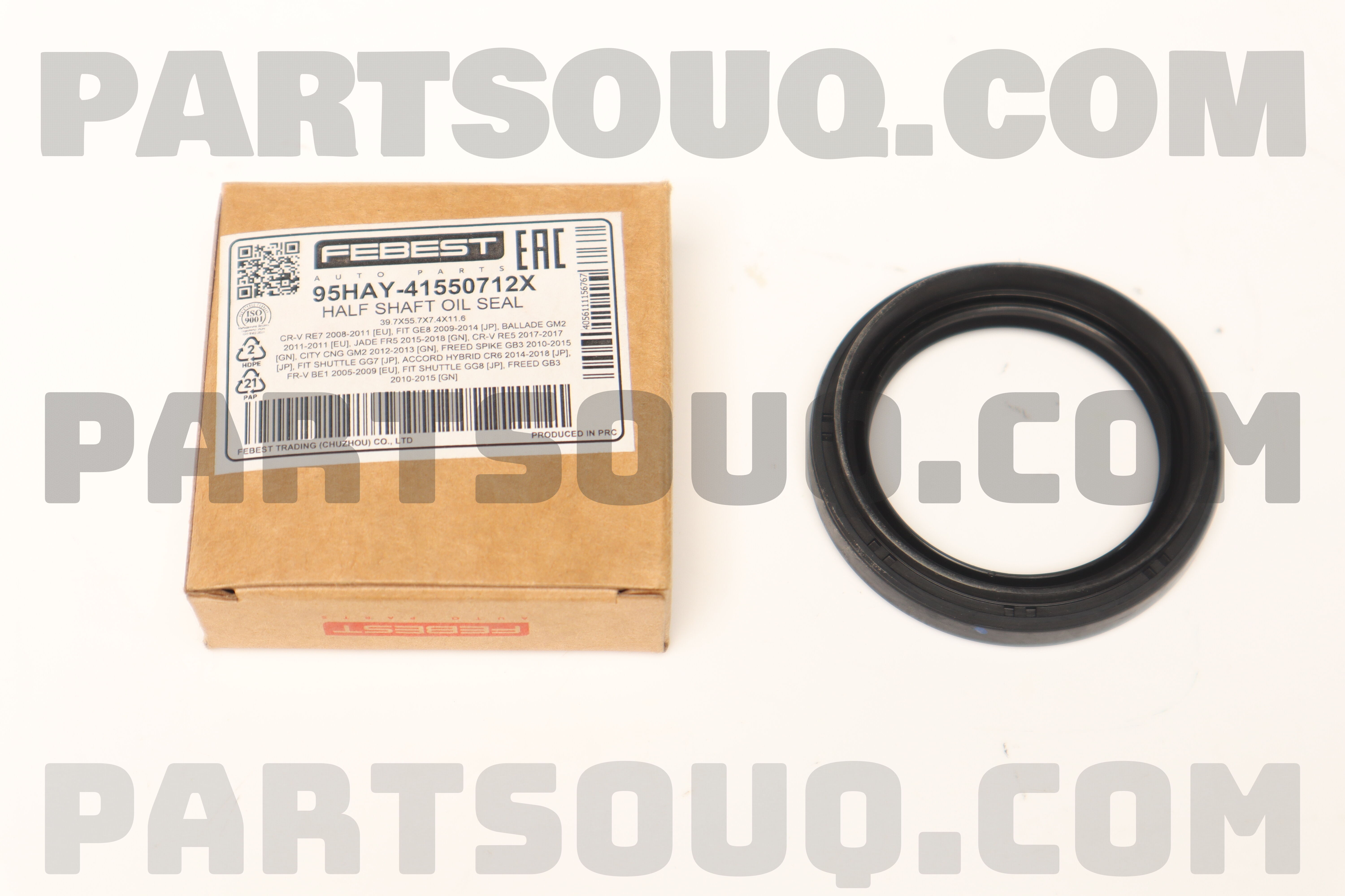 95HAY41550712X HALF SHAFT OIL SEAL 39.7X55.7X7.4X11.6