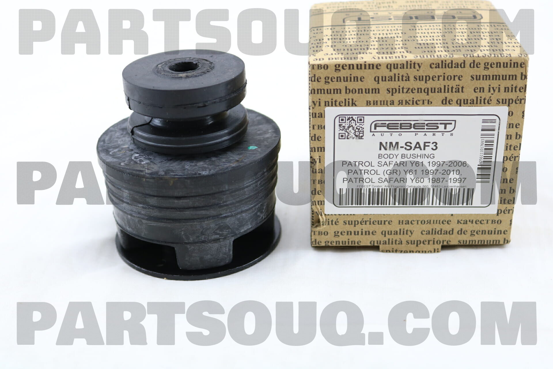 INSULATOR-BODY MOUNTING,2ND 9552006J00 | Nissan Parts | PartSouq
