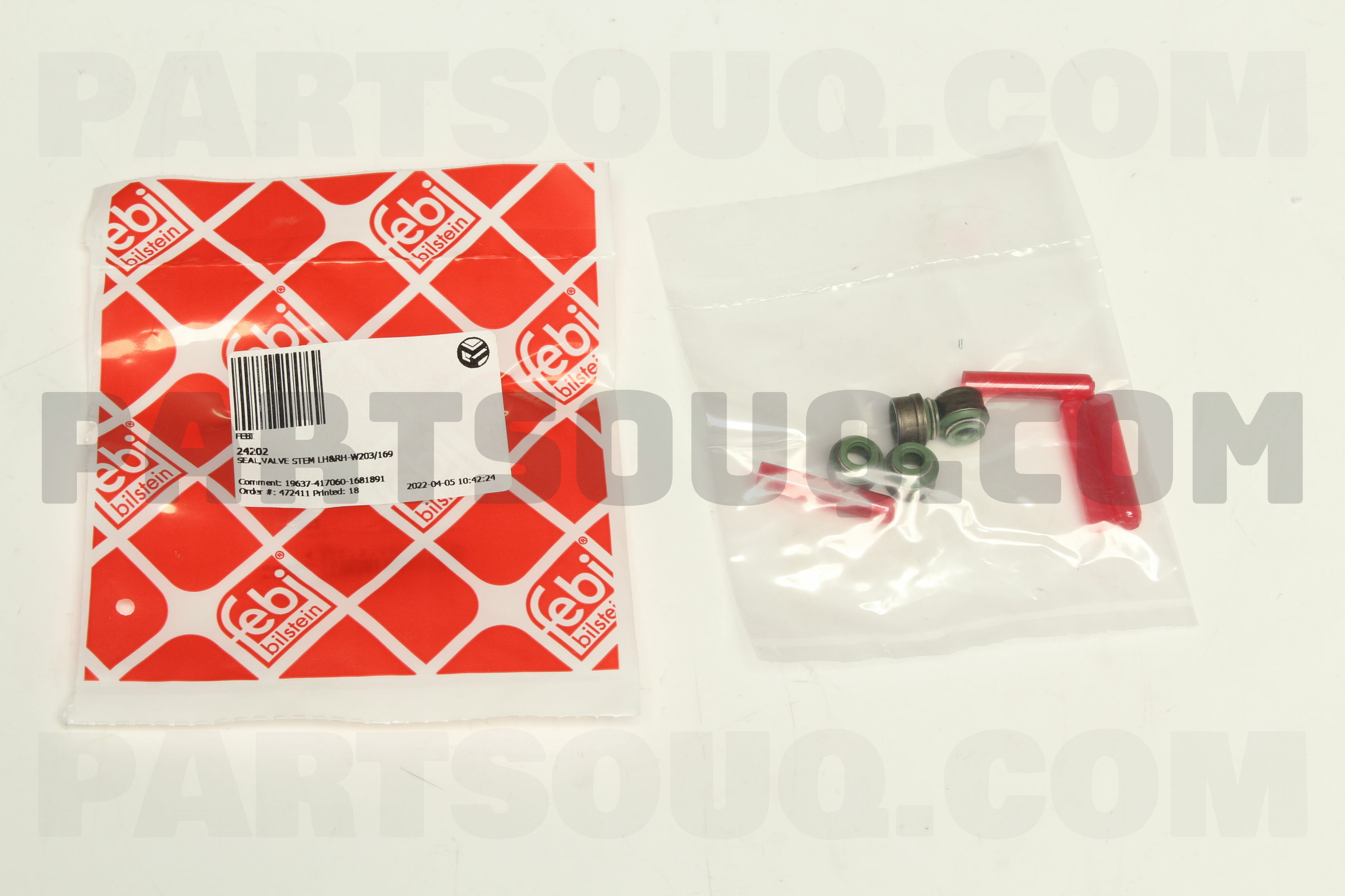 SEAL,VALVE STEM LH&RHW203/169 0000535158 DPH Parts PartSouq