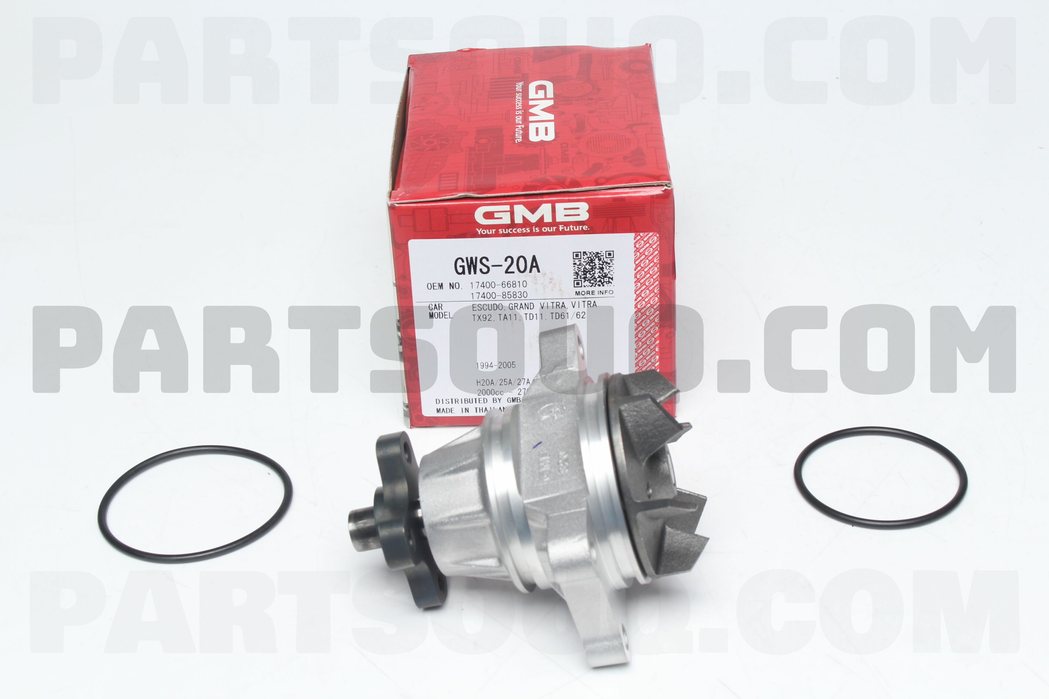 GWS-36A Water Pump Suzuki J20A/J24A » Spares Expert