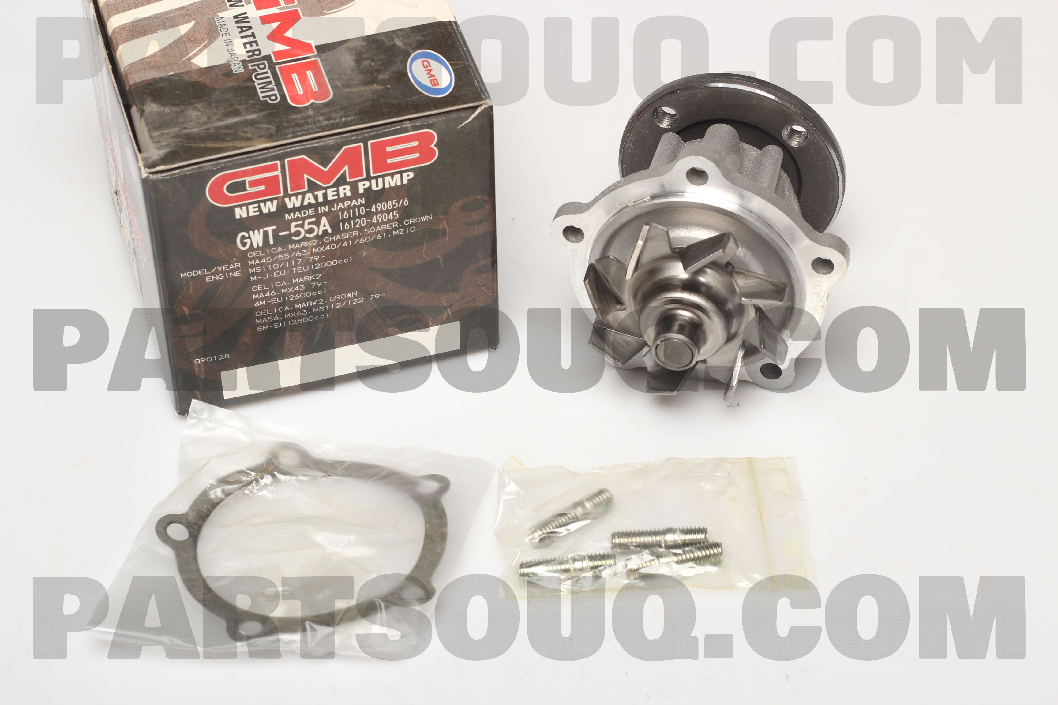 WATER PUMP GWT55A | GMB Parts | PartSouq