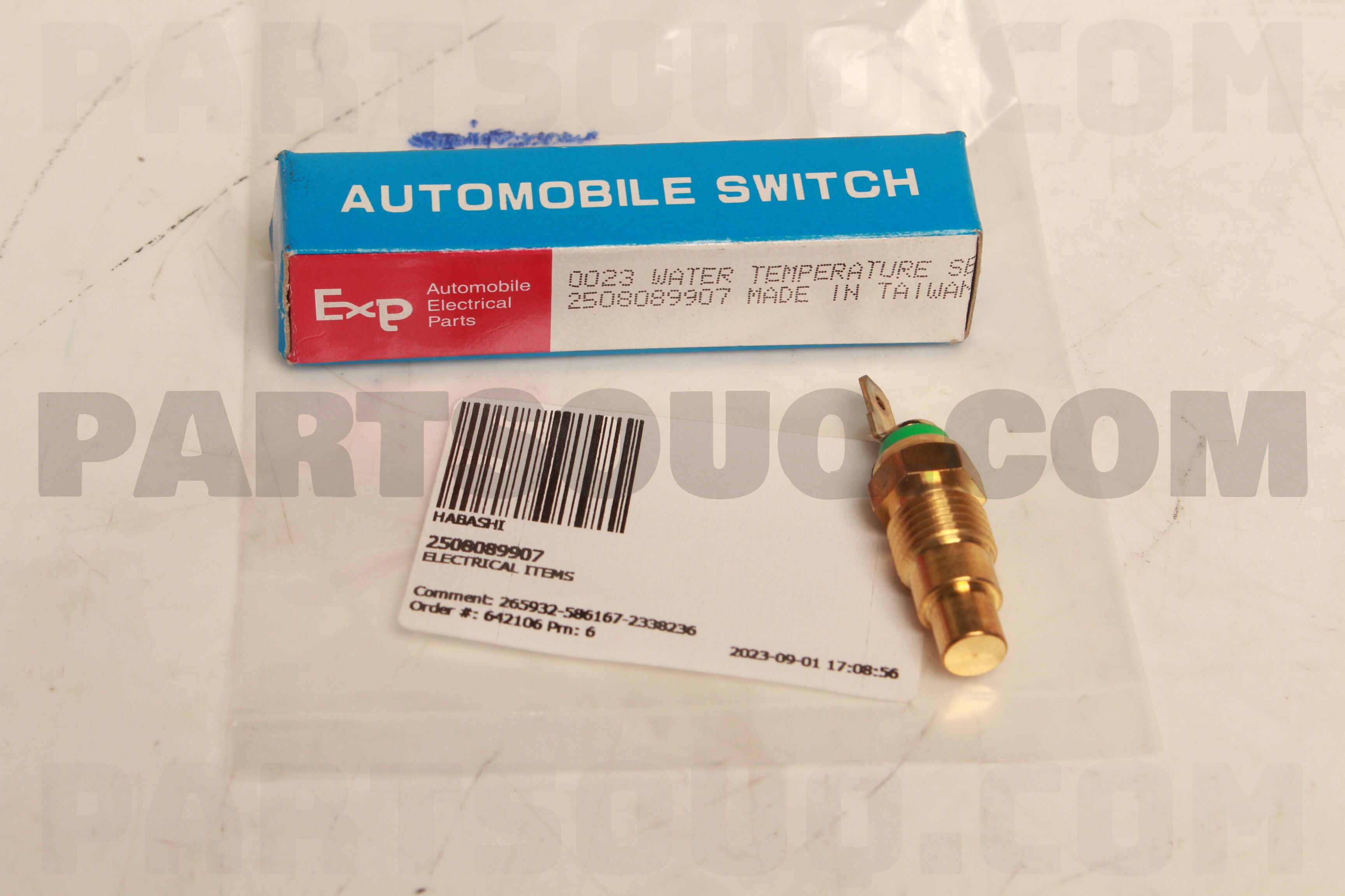 ENGINE COOLANT TEMPERATURE SENSOR 2508089907 | Nissan Parts