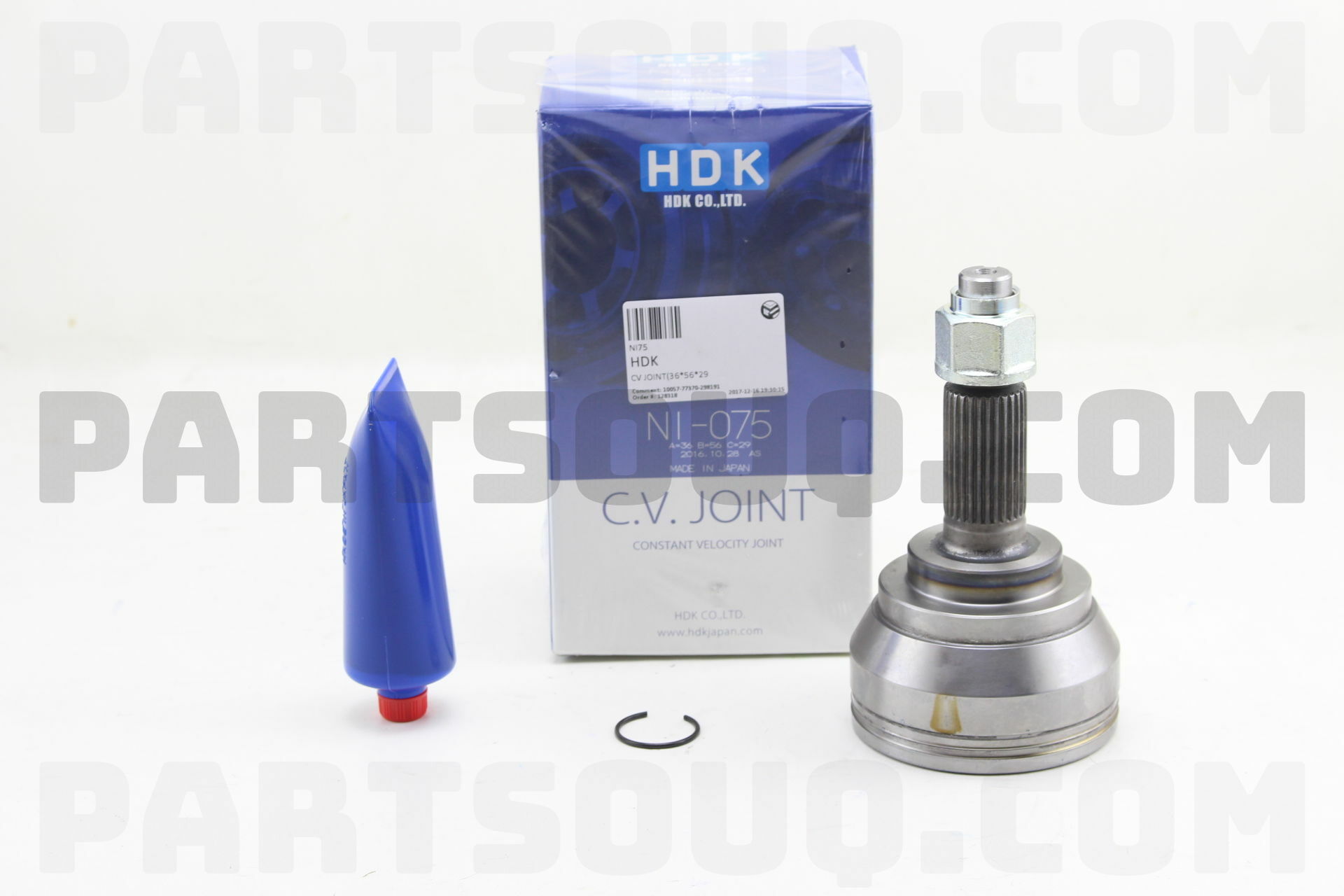 CV JOINT(36*56*29) NI75 | HDK Parts | PartSouq