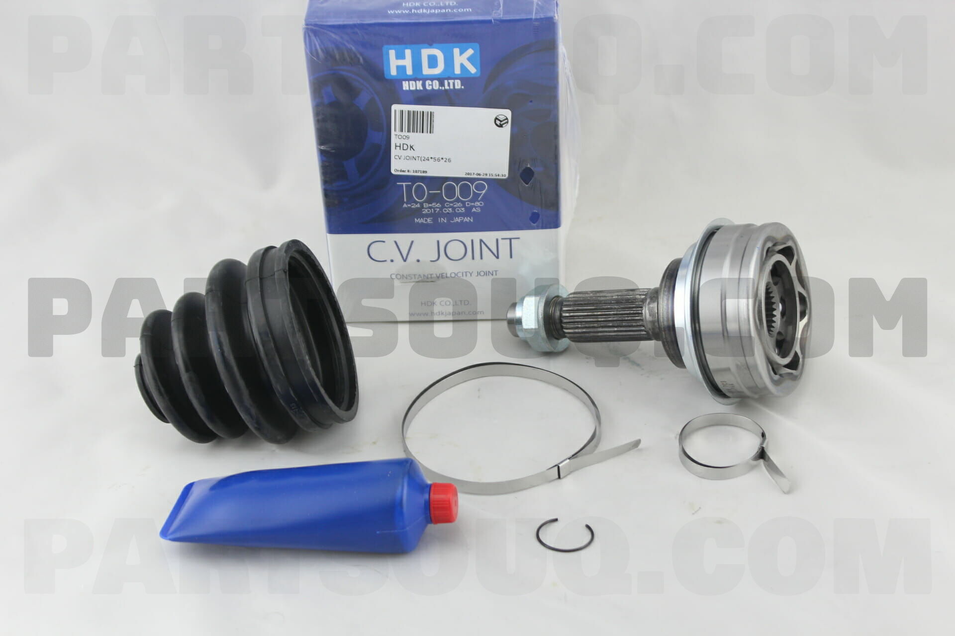 CV JOINT(24*56*26) TO09 HDK Parts PartSouq