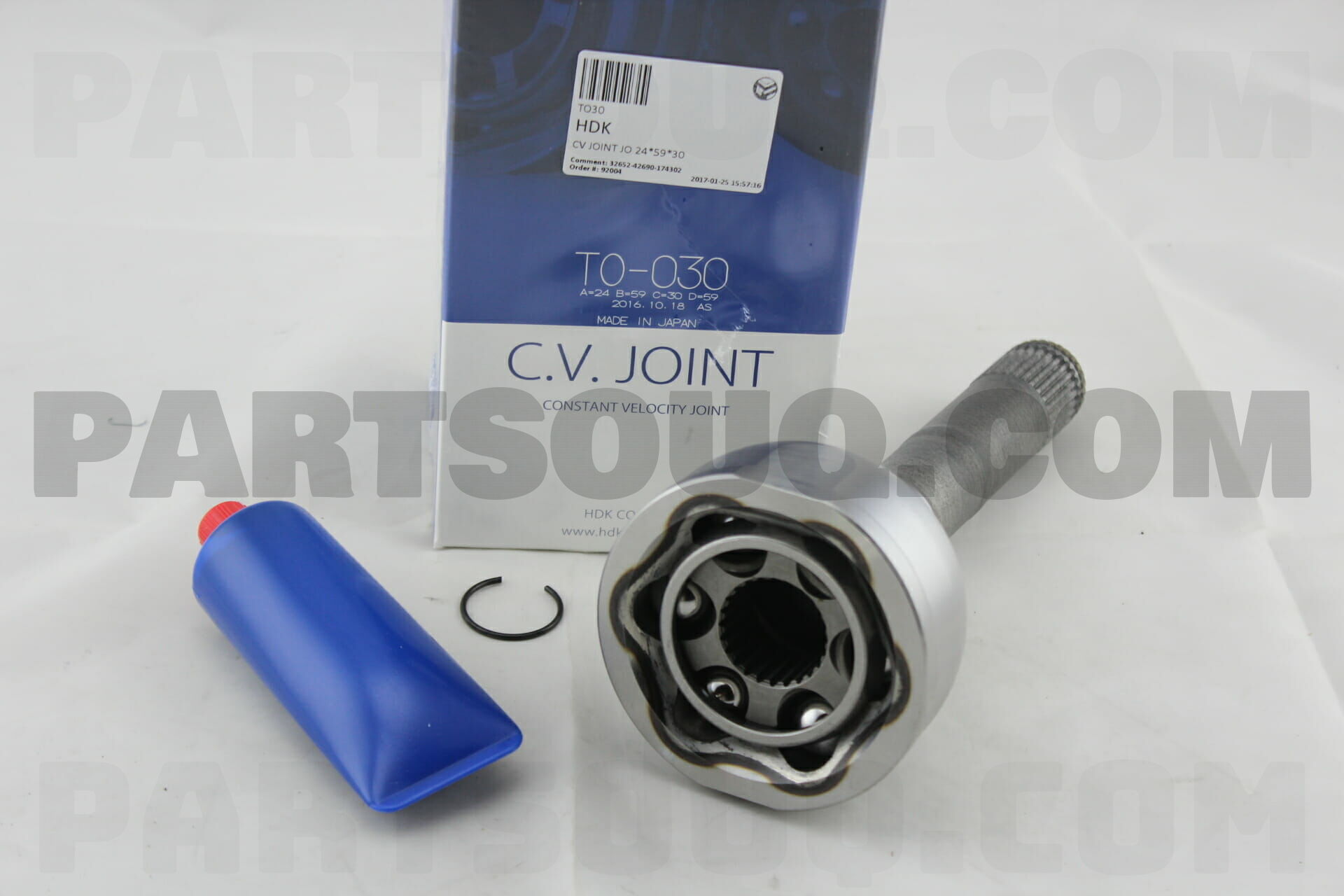 Chrysler c.v Joint -ch016. 4304002030 HDK. Grease for c.v. Joints SASIC. WXQP Grease for c.v. Joint.