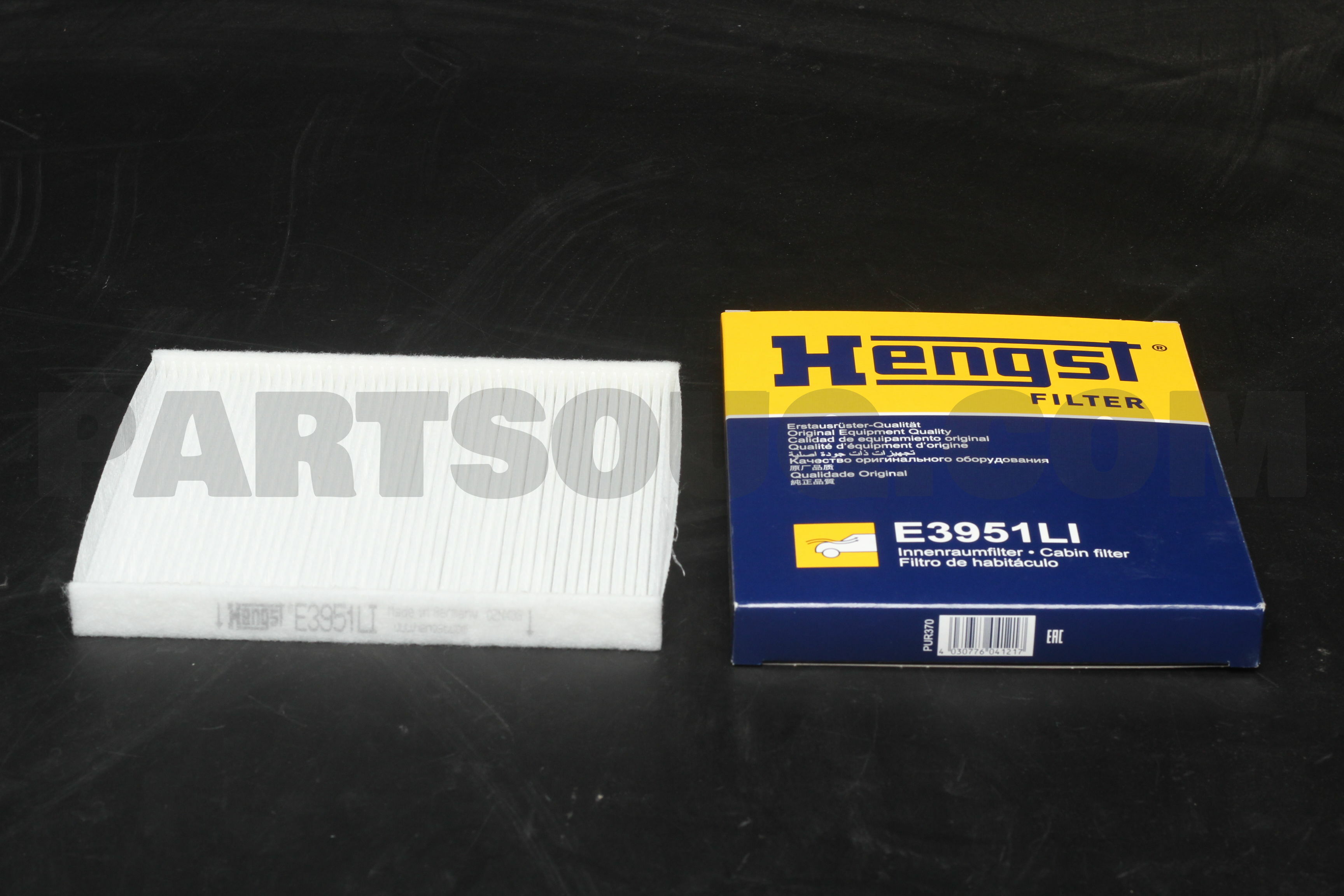 HENGST INNENRAUMFILTER FILTER POLLENFILTER MERCEDES E957LI