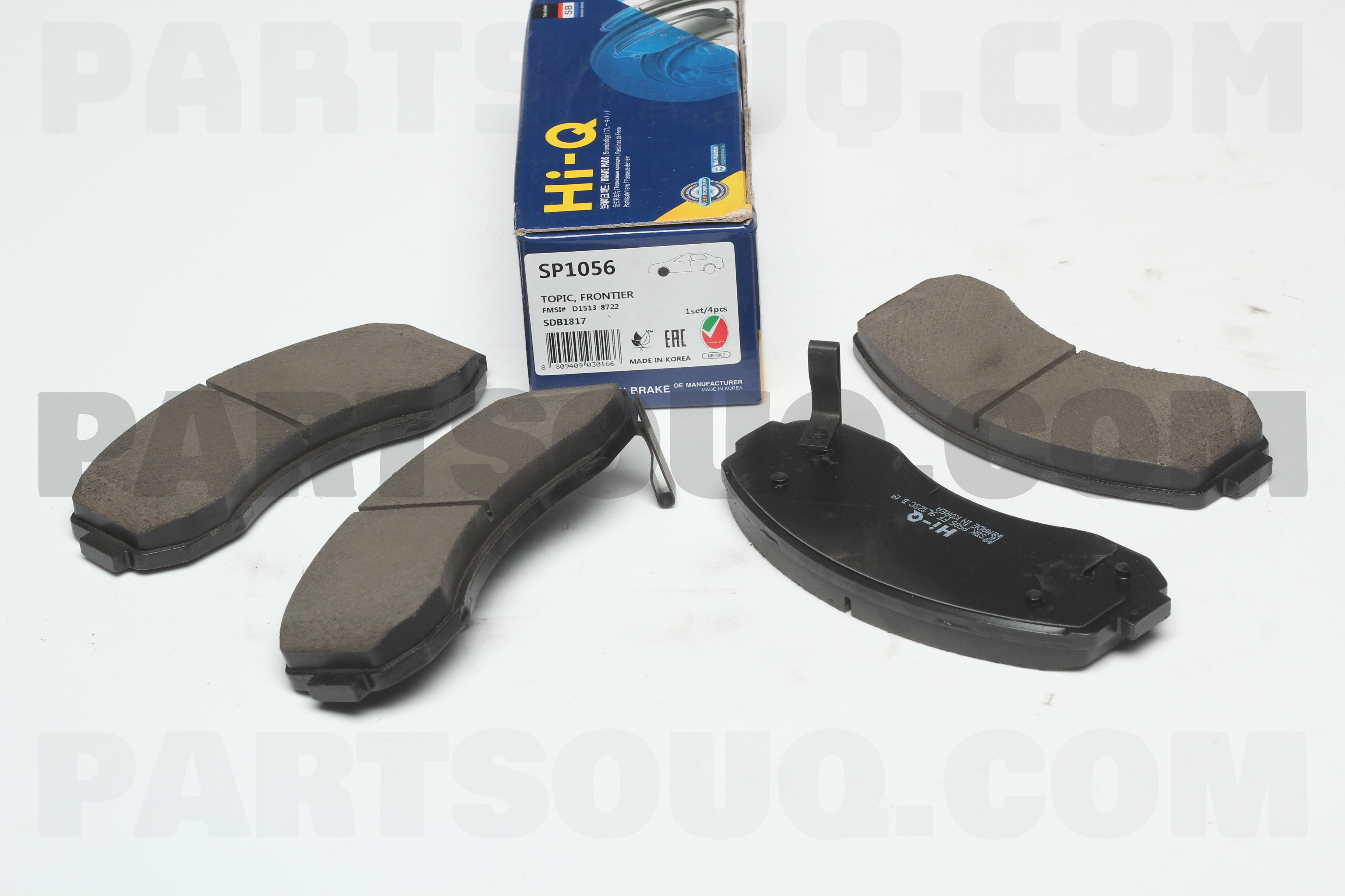 BRAKE PAD FRONT 0K60B-3328Z NI TOPIC 1998- HI-Q SP1056 | Hi-Q Parts |  PartSouq