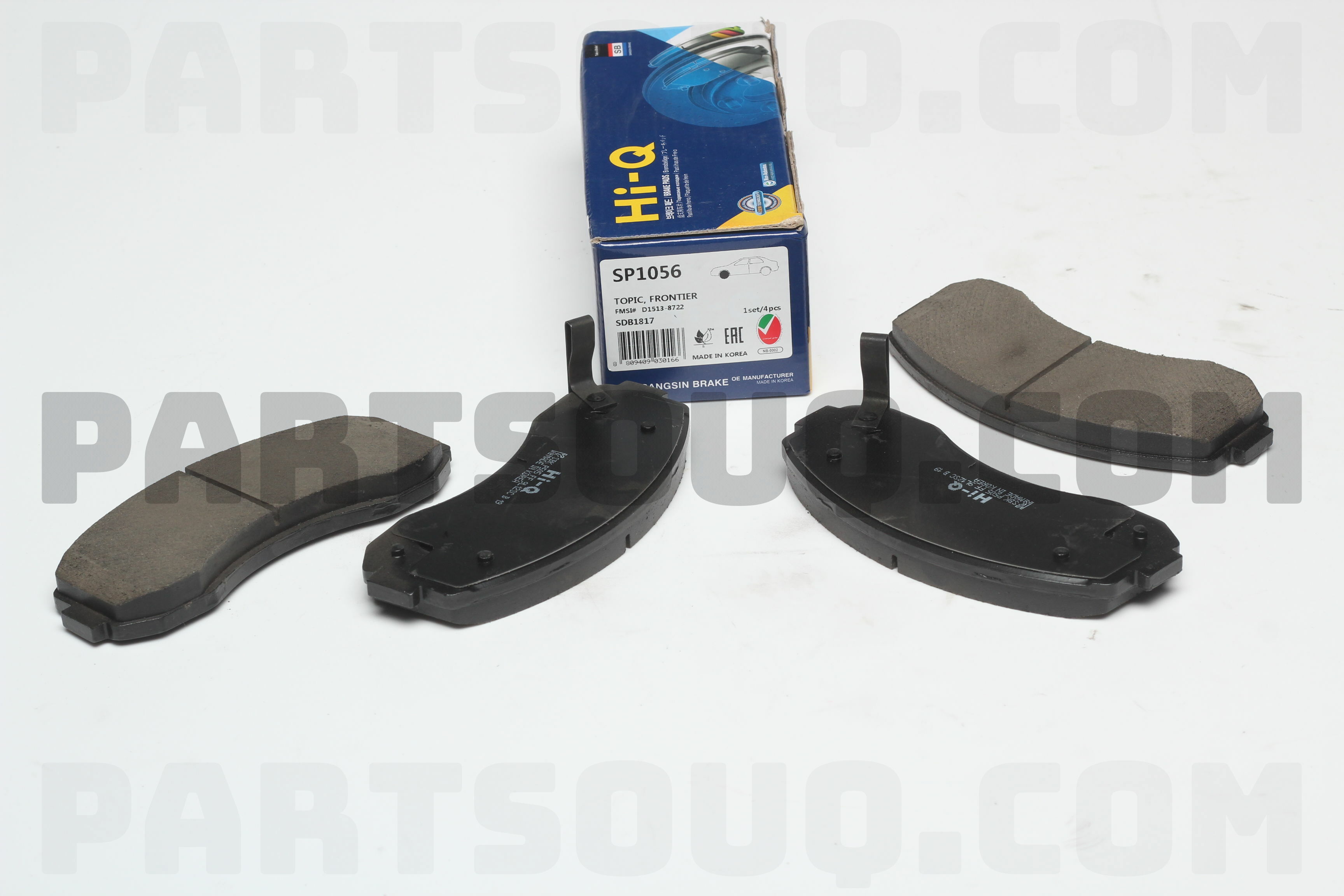 BRAKE PAD FRONT 0K60B-3328Z NI TOPIC 1998- HI-Q SP1056 | Hi