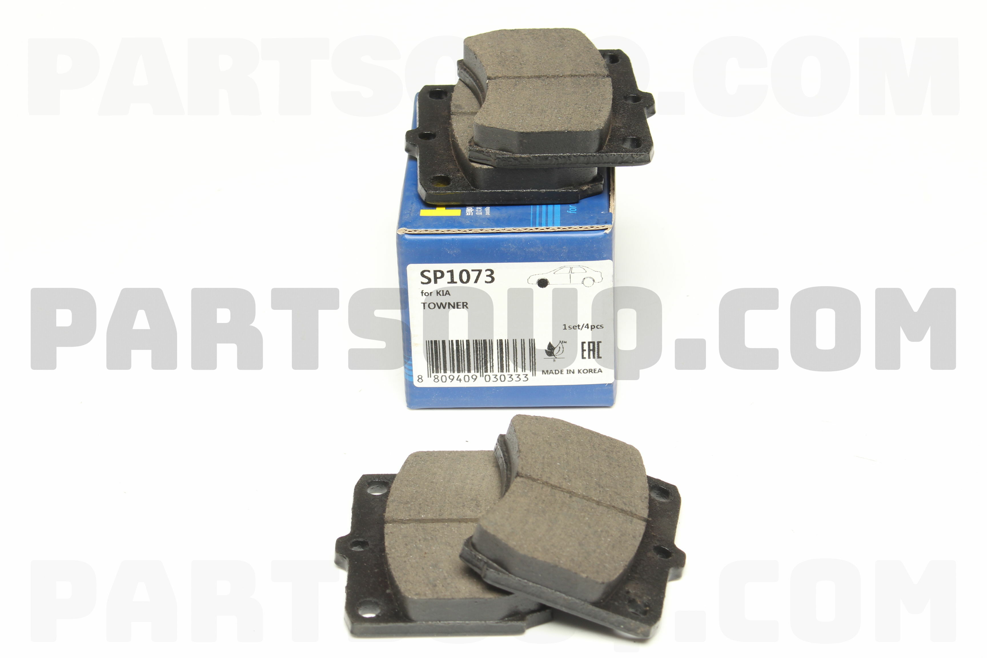 BRAKE PAD FRONT KI TOWNER 1992- Hi-Q SP1073 | Hi-Q Parts