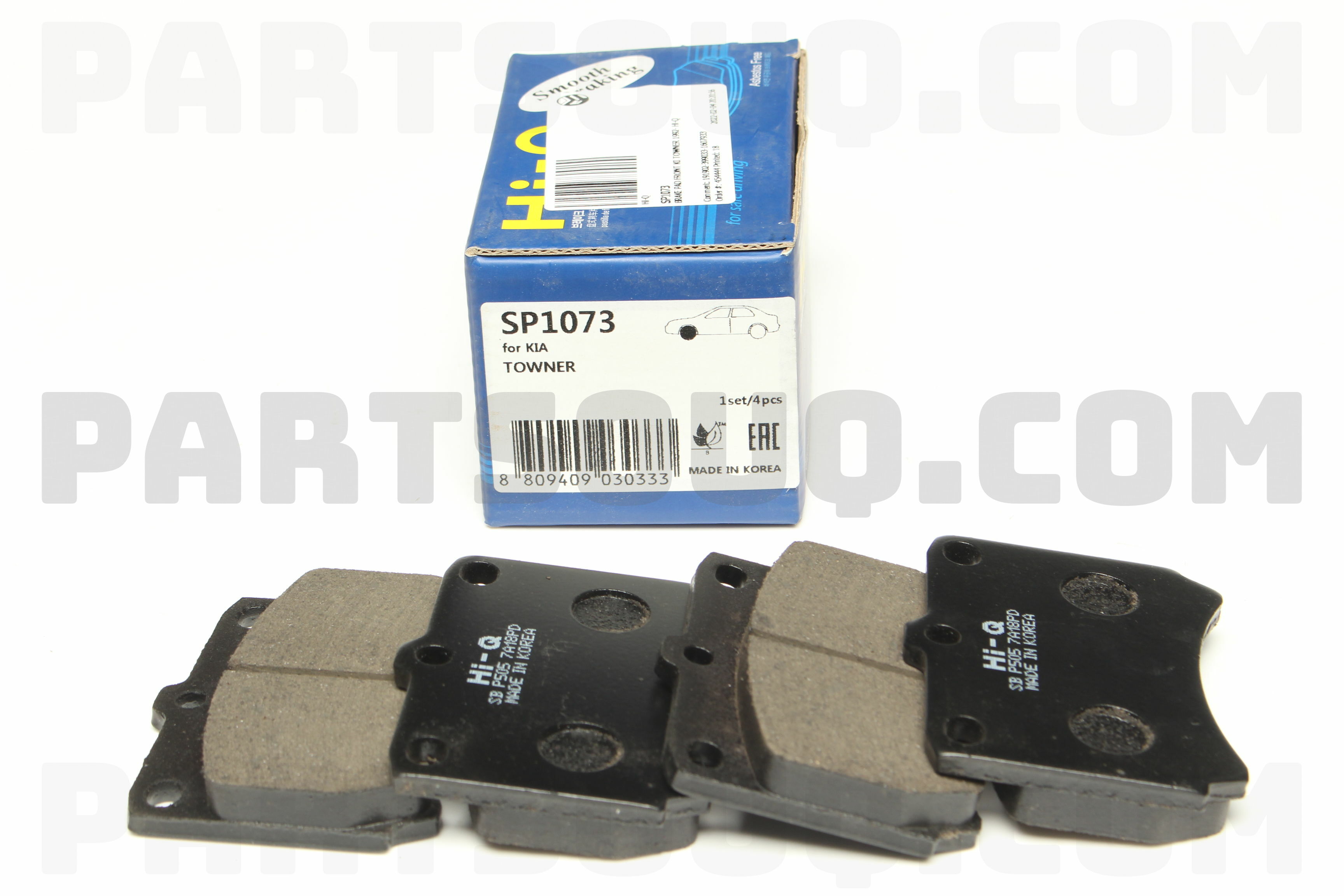 BRAKE PAD FRONT KI TOWNER 1992- Hi-Q SP1073 | Hi-Q Parts
