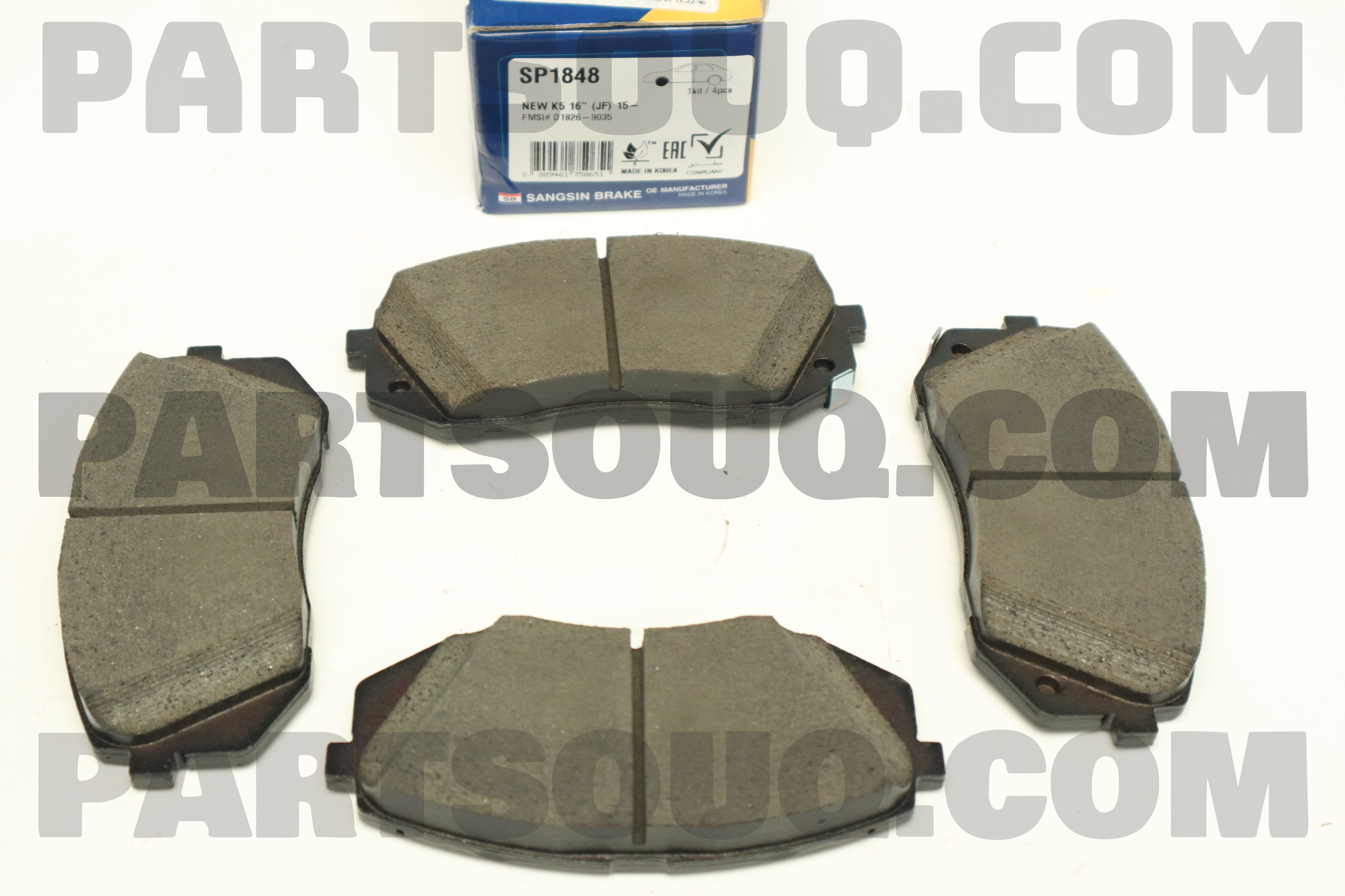 [宅送] BRAKE PAD FRONT 58101-D4A10,58101C2A10 KI SONATA 2010- HI-Q 趣味・スポーツ・実用