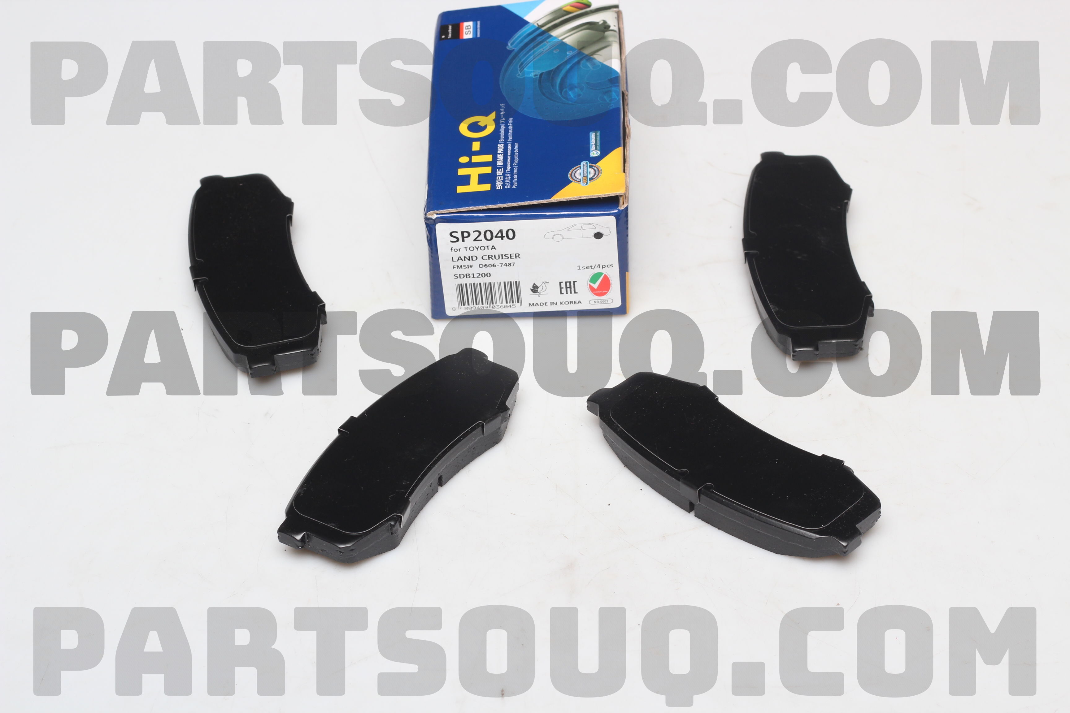 ようじパパ BRAKE PAD REAR 04466-60020,04466-60060 TO LAND CRUISER 1990