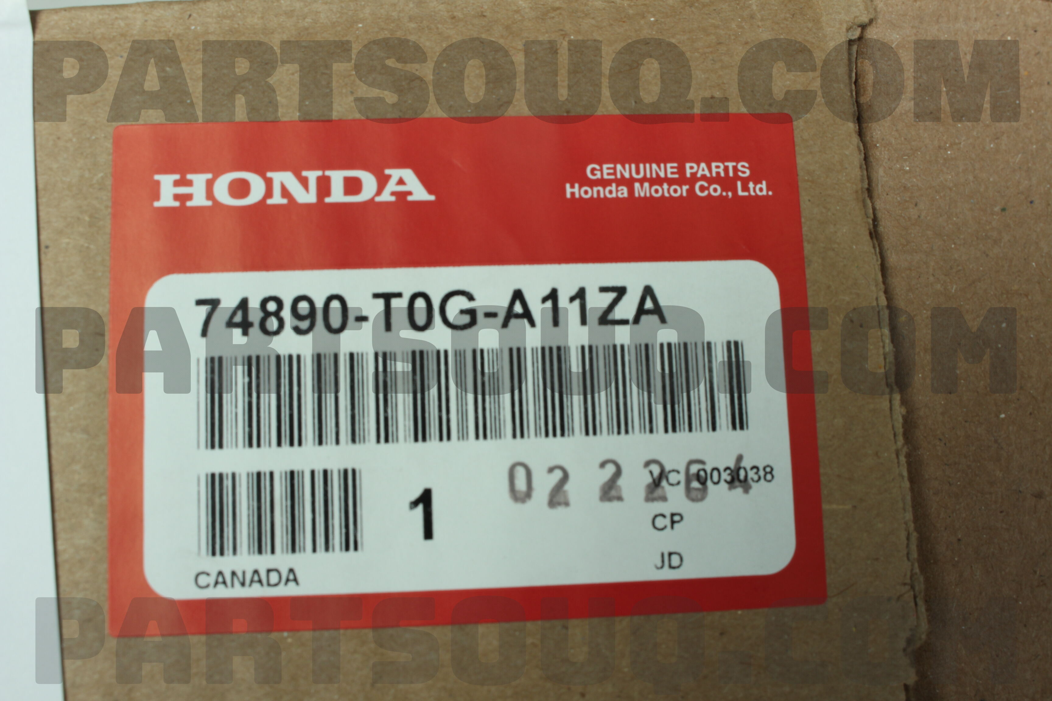 GARNISH RR- NH556 74890T0GA11ZA | Honda Parts | PartSouq