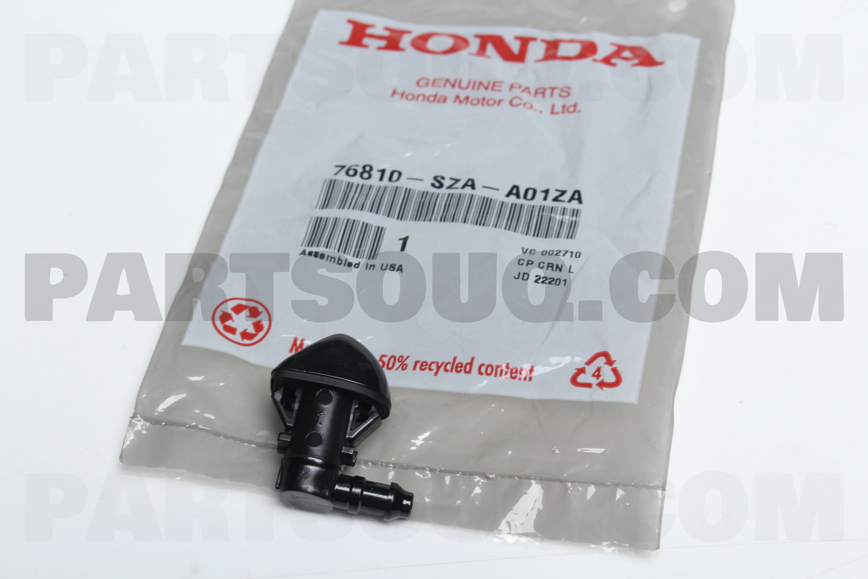 NOZZLE ASSY*NH89* 76810SZAA01ZA | Honda Parts | PartSouq