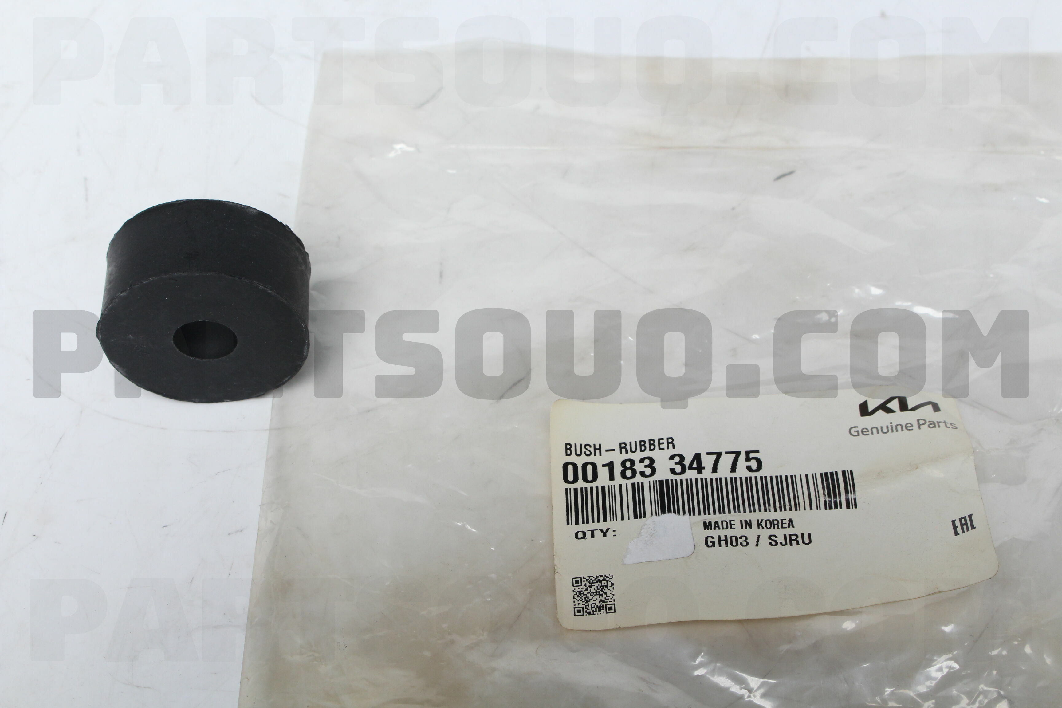 BUSH RUBBER 0018334775 Hyundai KIA Parts PartSouq