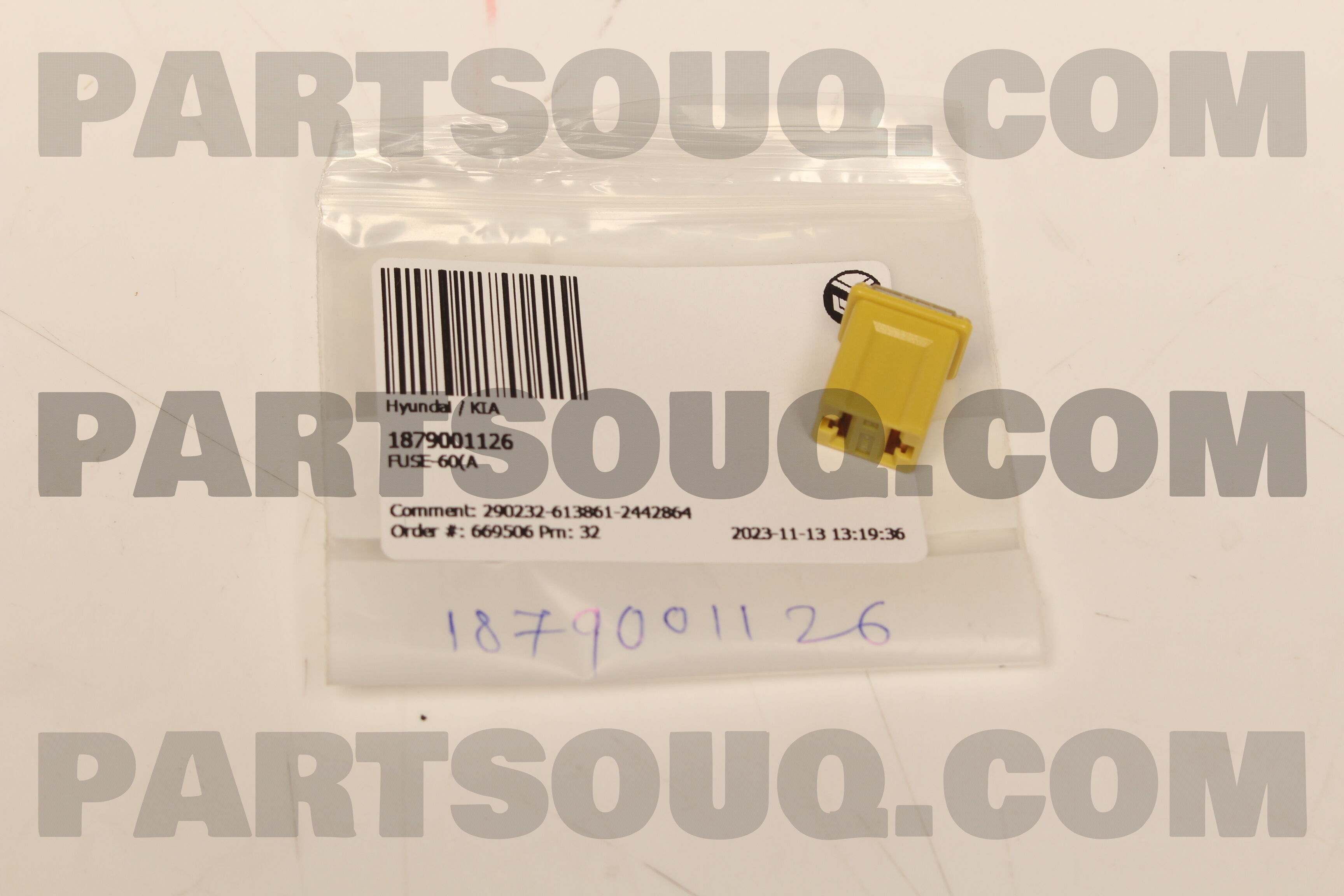 新しいコレクション FUSE-60(A) 1879001126 | Hyundai / KIA Parts | PartSouq 靴