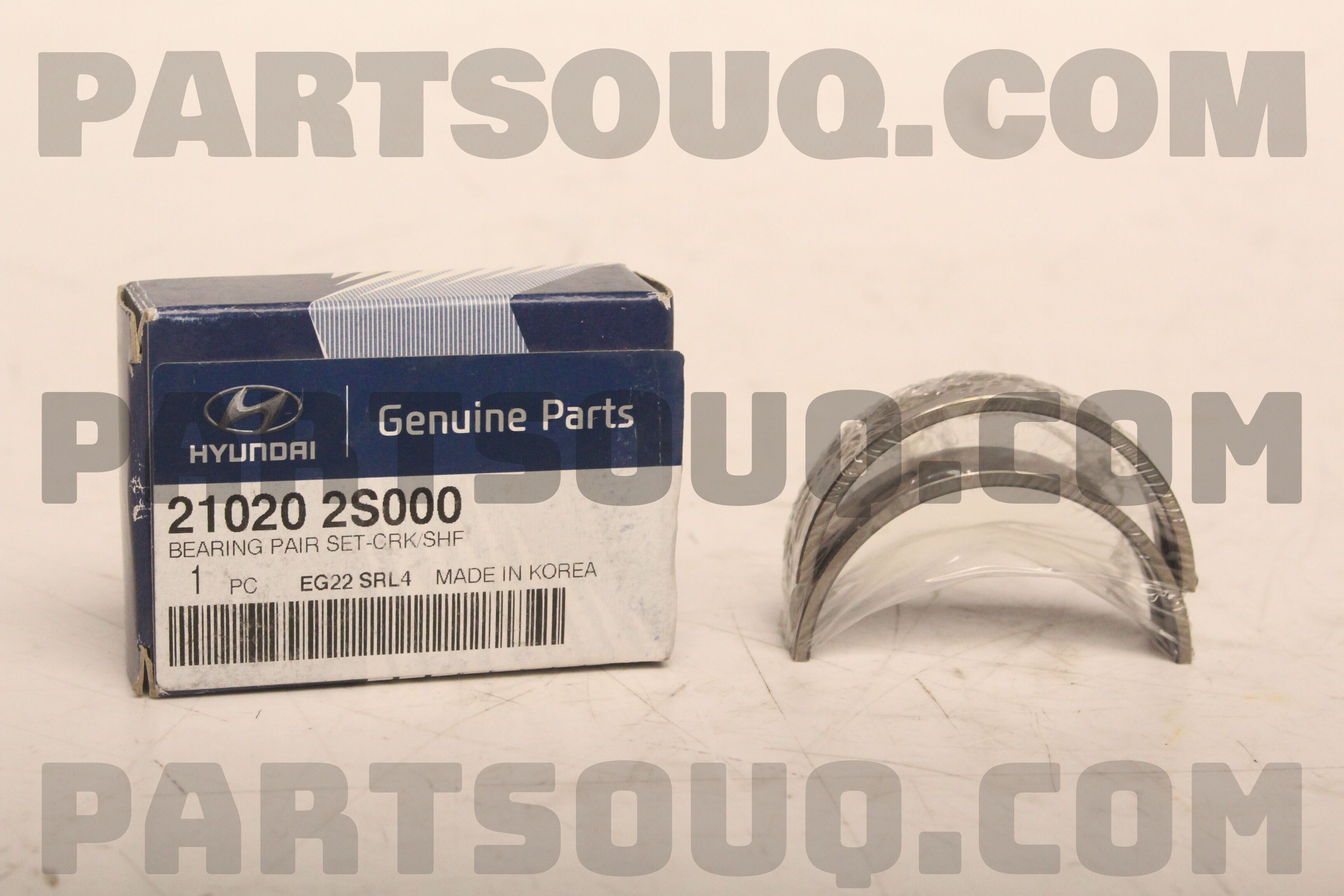 BEARING PAIR SET - CRANKSHAFT 210202S000 | Hyundai / KIA