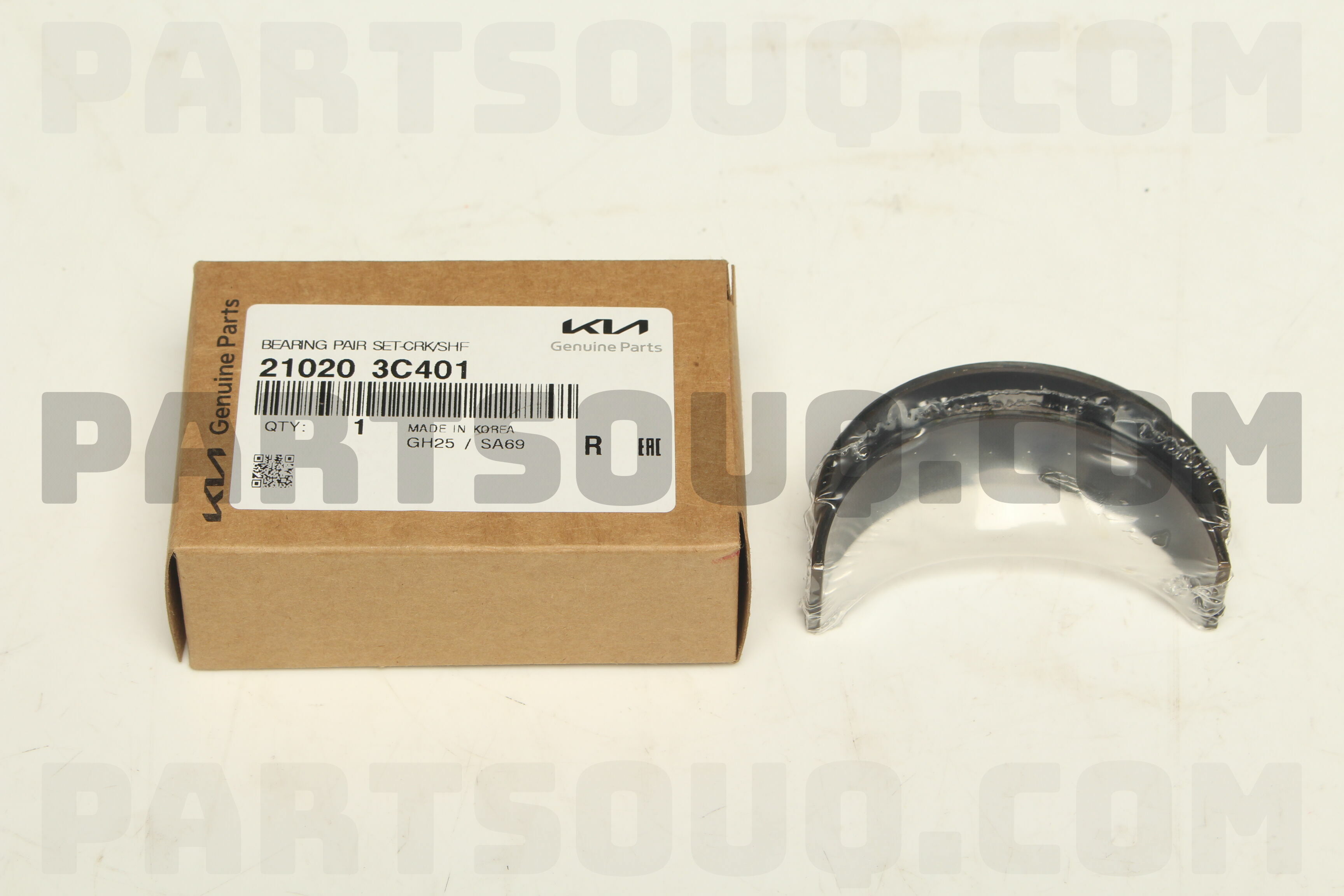 フィン BEARING PAIR SET-CRK/SHF 210203C401 | Hyundai / KIA Parts