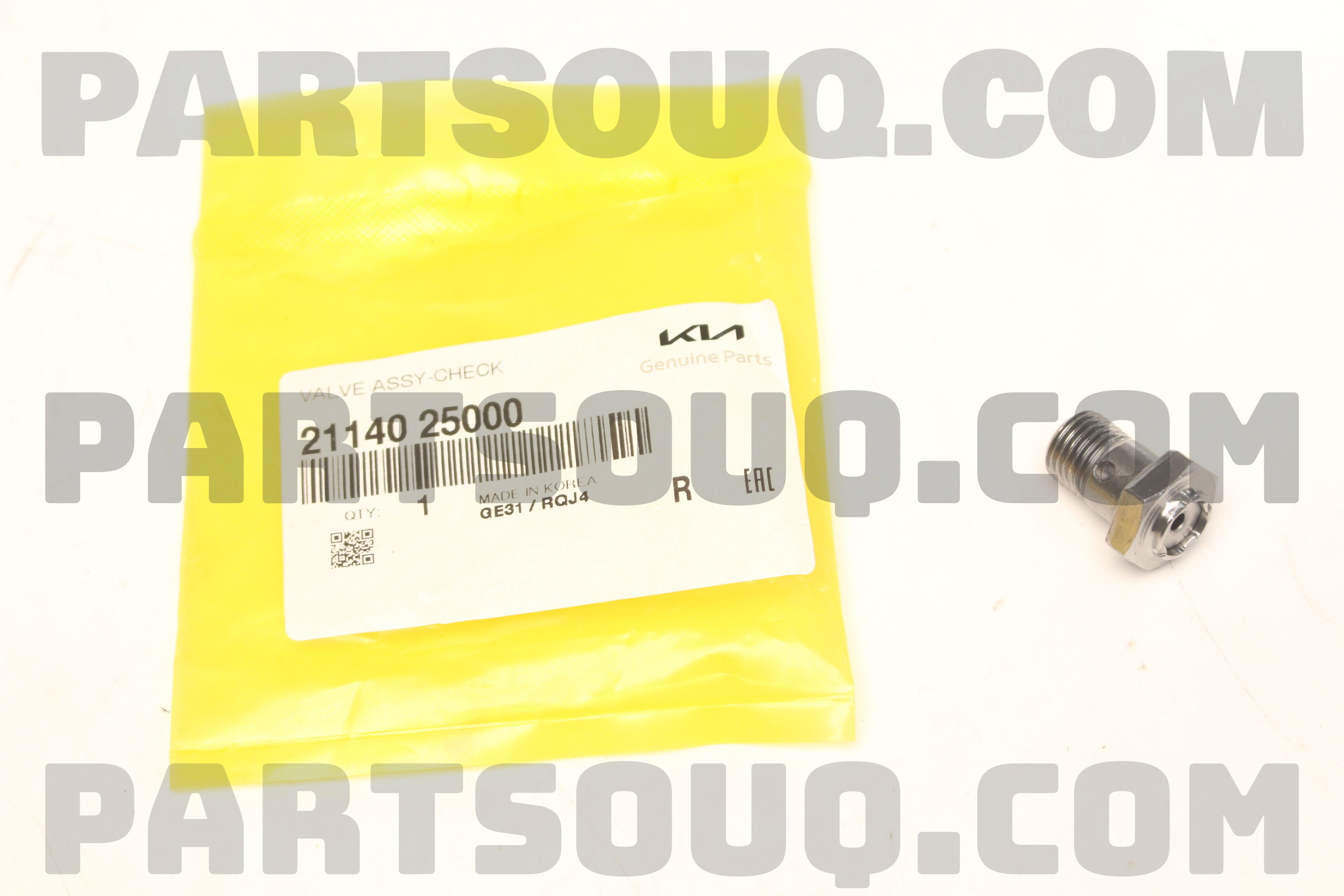 VALVE ASSY-CHECK 2114025000 | Hyundai / KIA Parts | PartSouq