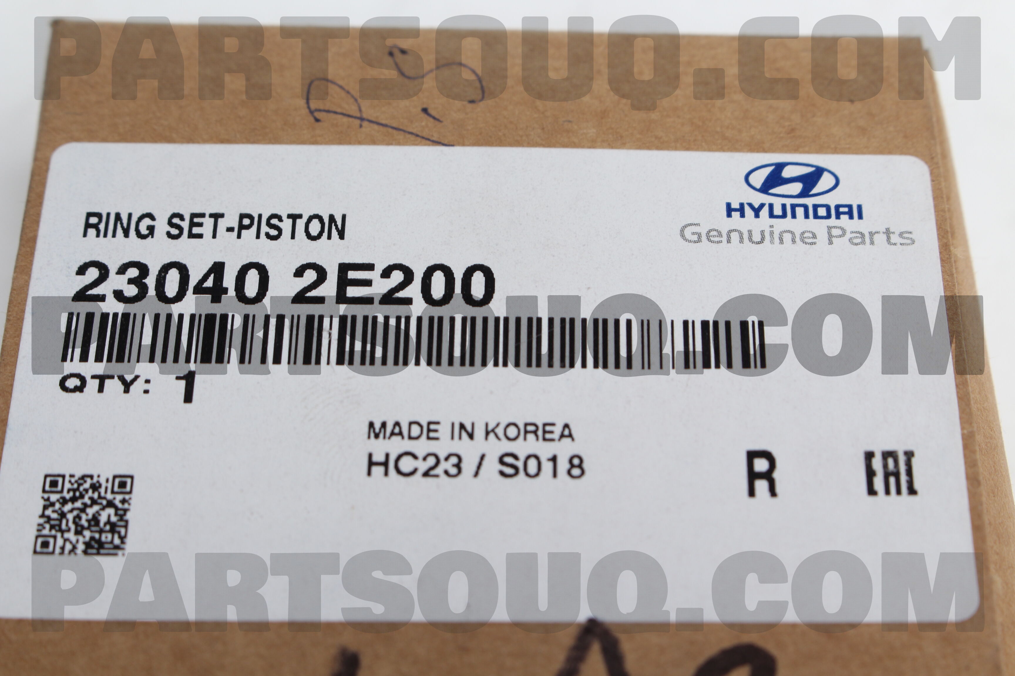 Engine Piston Ring Main Rod Bearing Kit for Kia Soul 2014-19 for Kia Forte 14-19