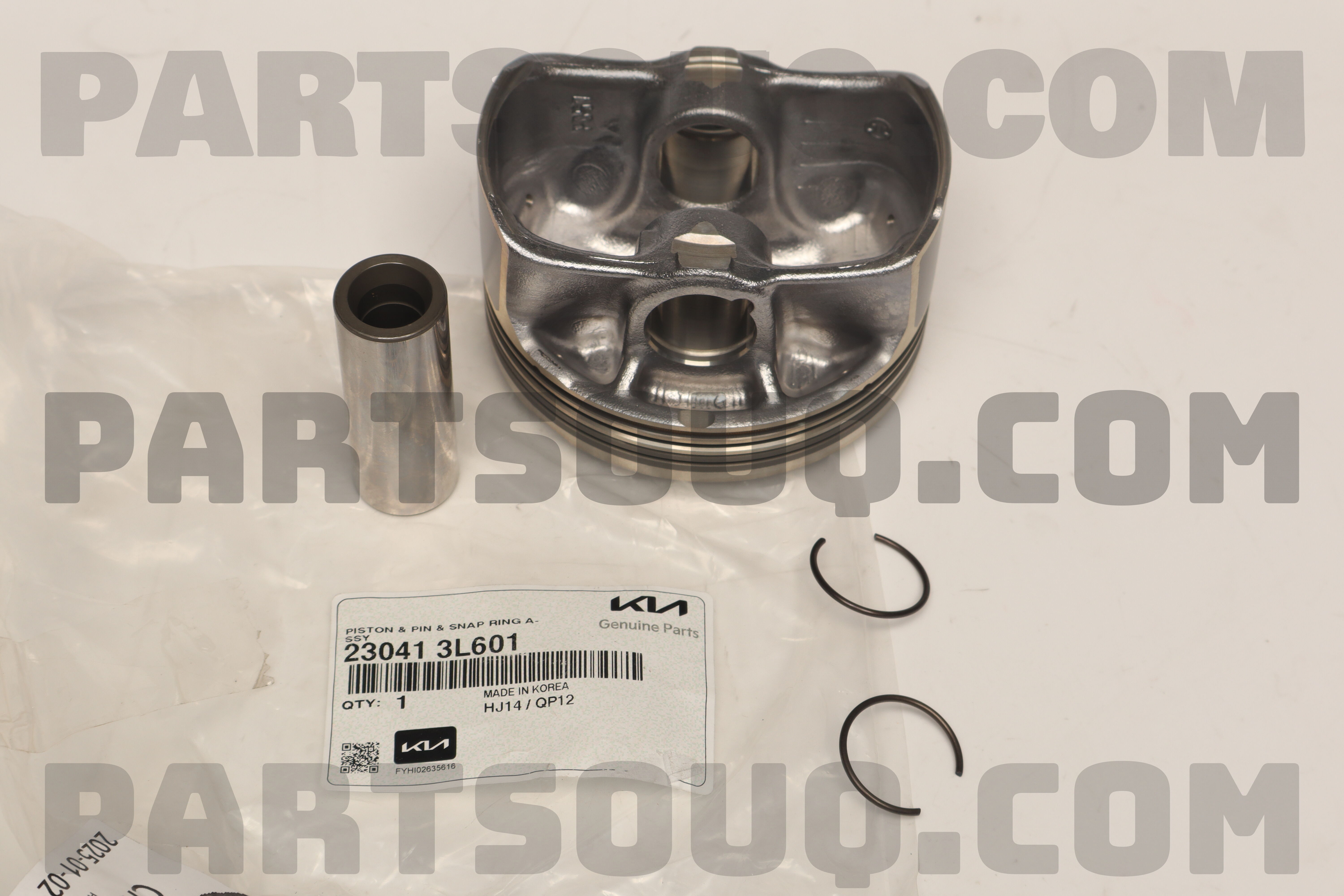 PISTON & PIN & SNAP RING ASSY 230413L601 | Hyundai / KIA Parts