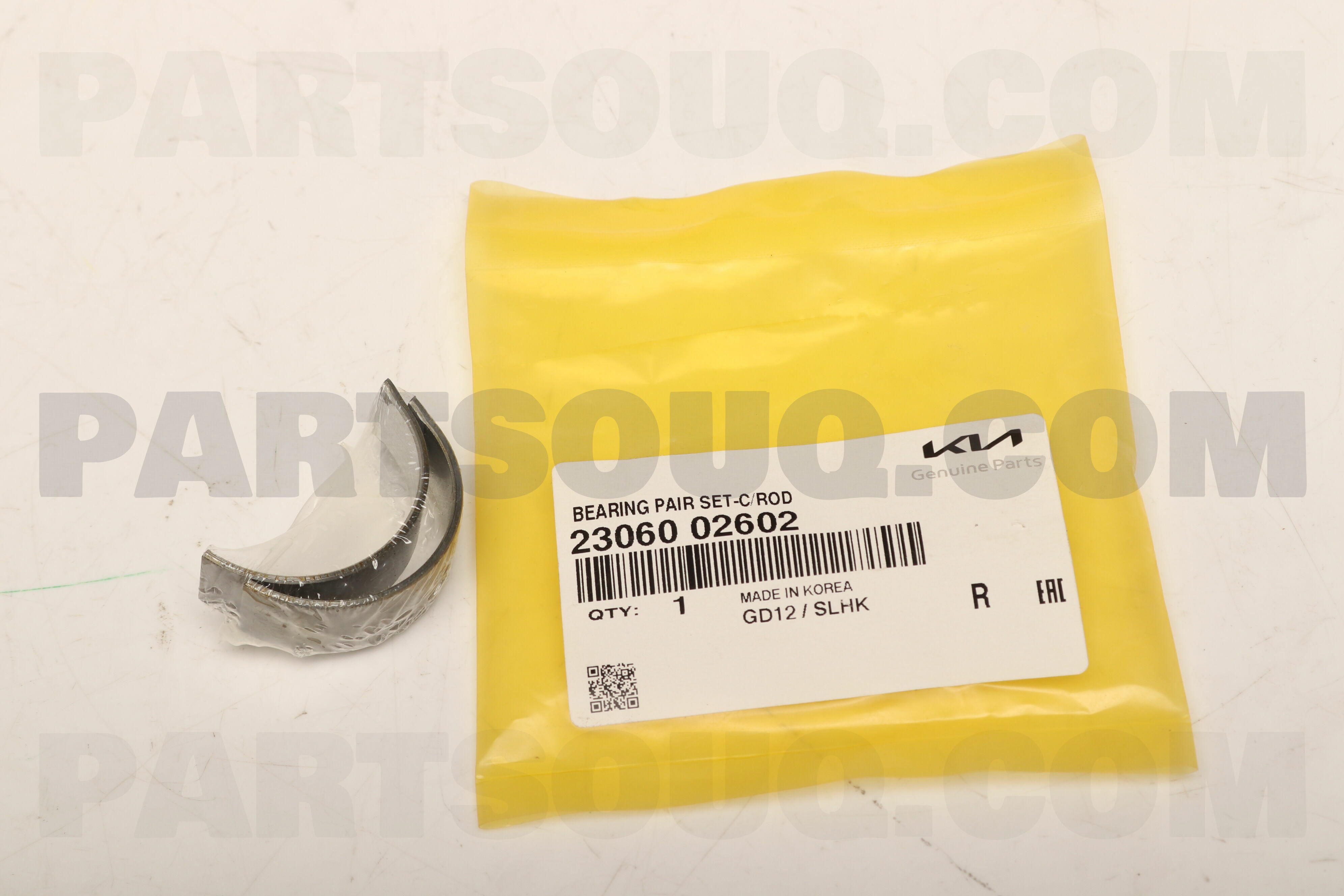 BEARING PAIR SET-C/ROD 2306002503 | Hyundai / KIA Parts