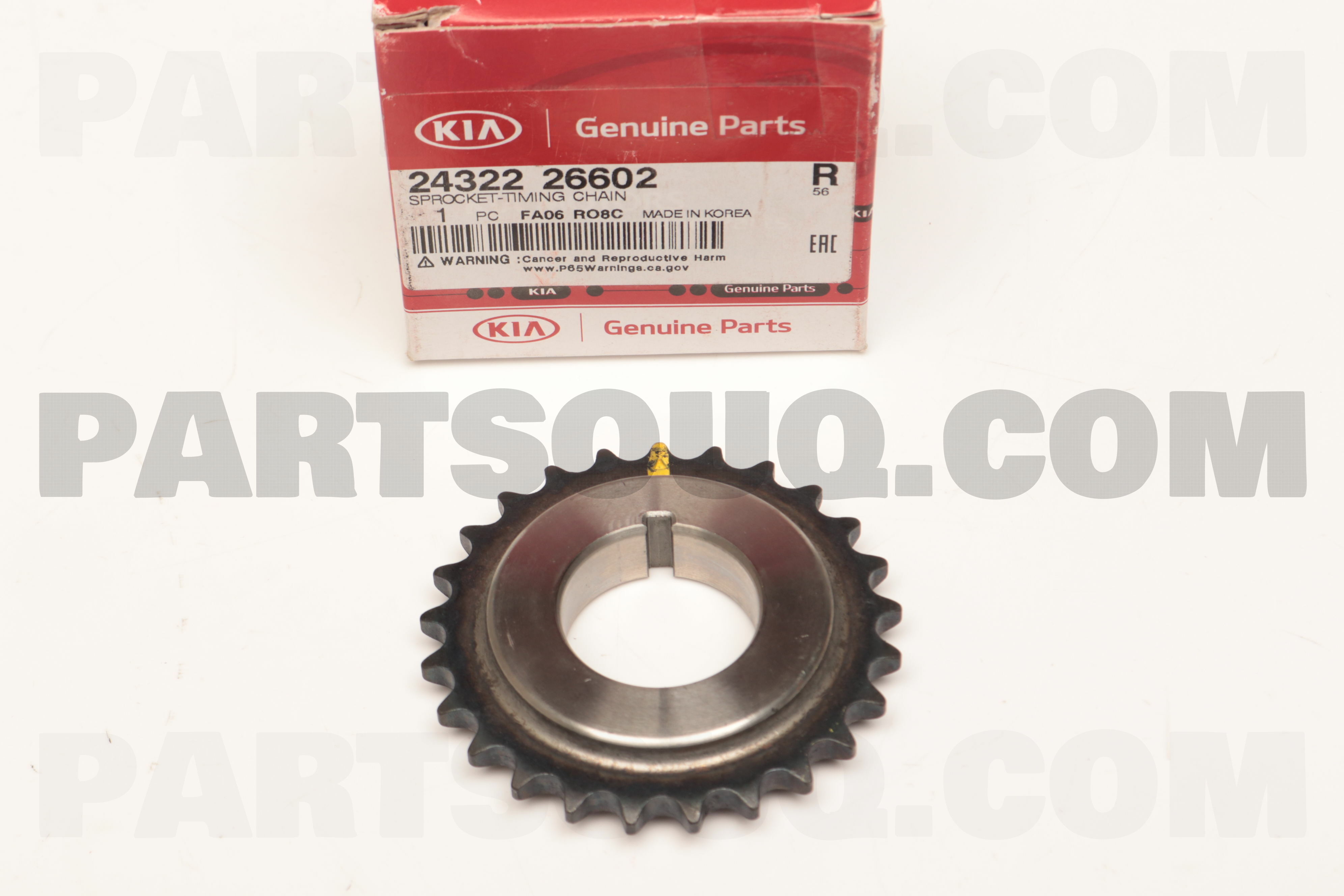 定番の中古商品 2432226602 CHAIN SPROCKET-TIMING | Parts KIA / Hyundai ワンピース