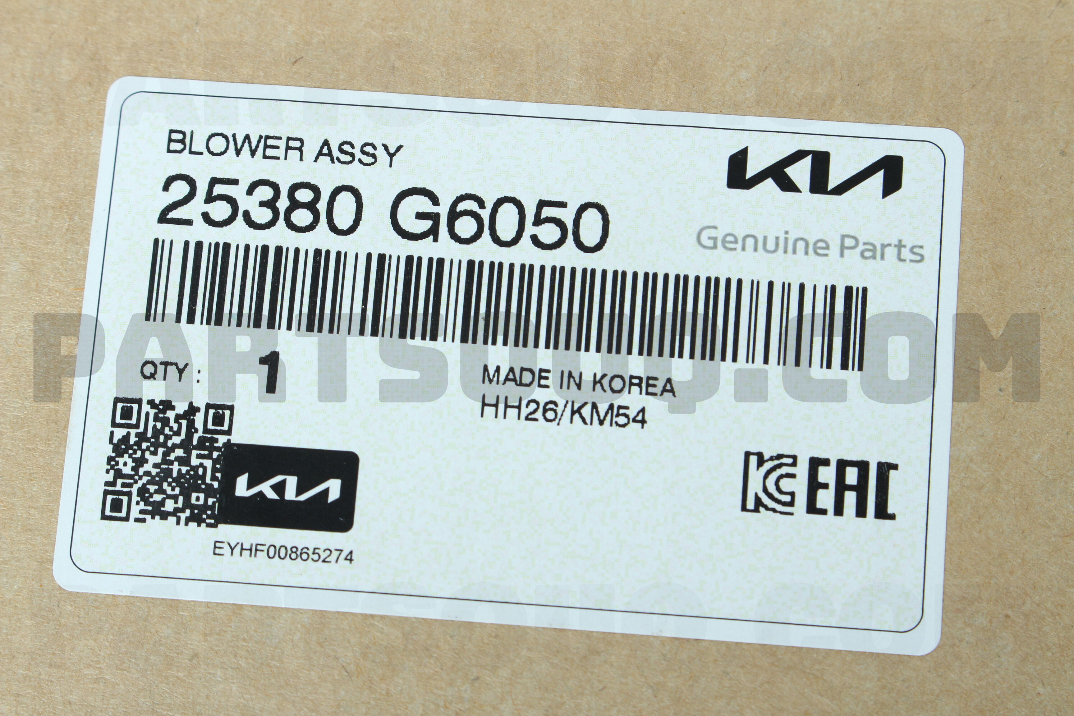 BLOWERASSY 25380G6050 | Hyundai / KIA Parts | PartSouq BLOWERASSY 25380G6050 | Hyundai / KIA Parts | PartSouq