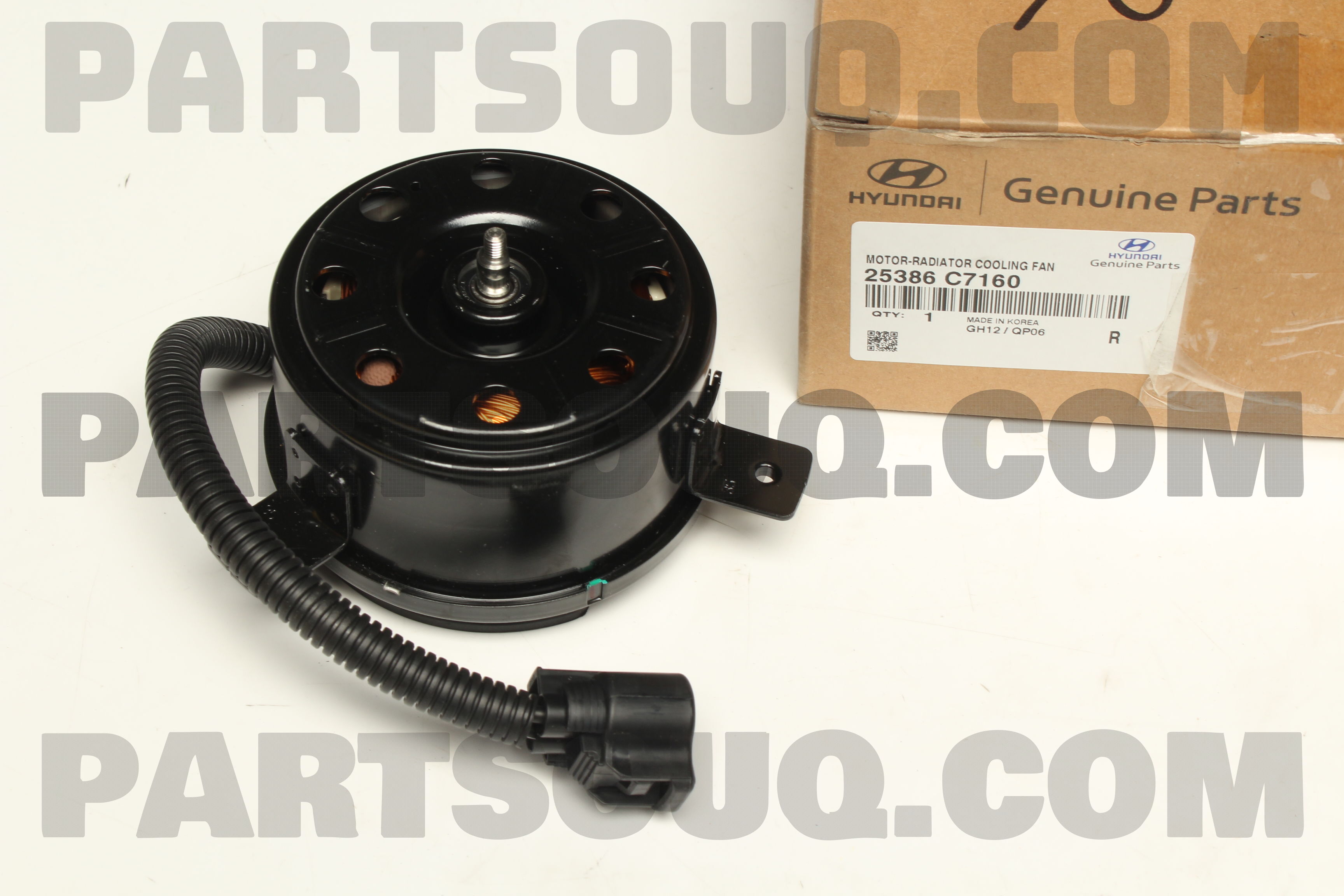 MOTOR-RADIATOR COOLING FAN 25386C7160 | Hyundai / KIA Parts | PartSouq