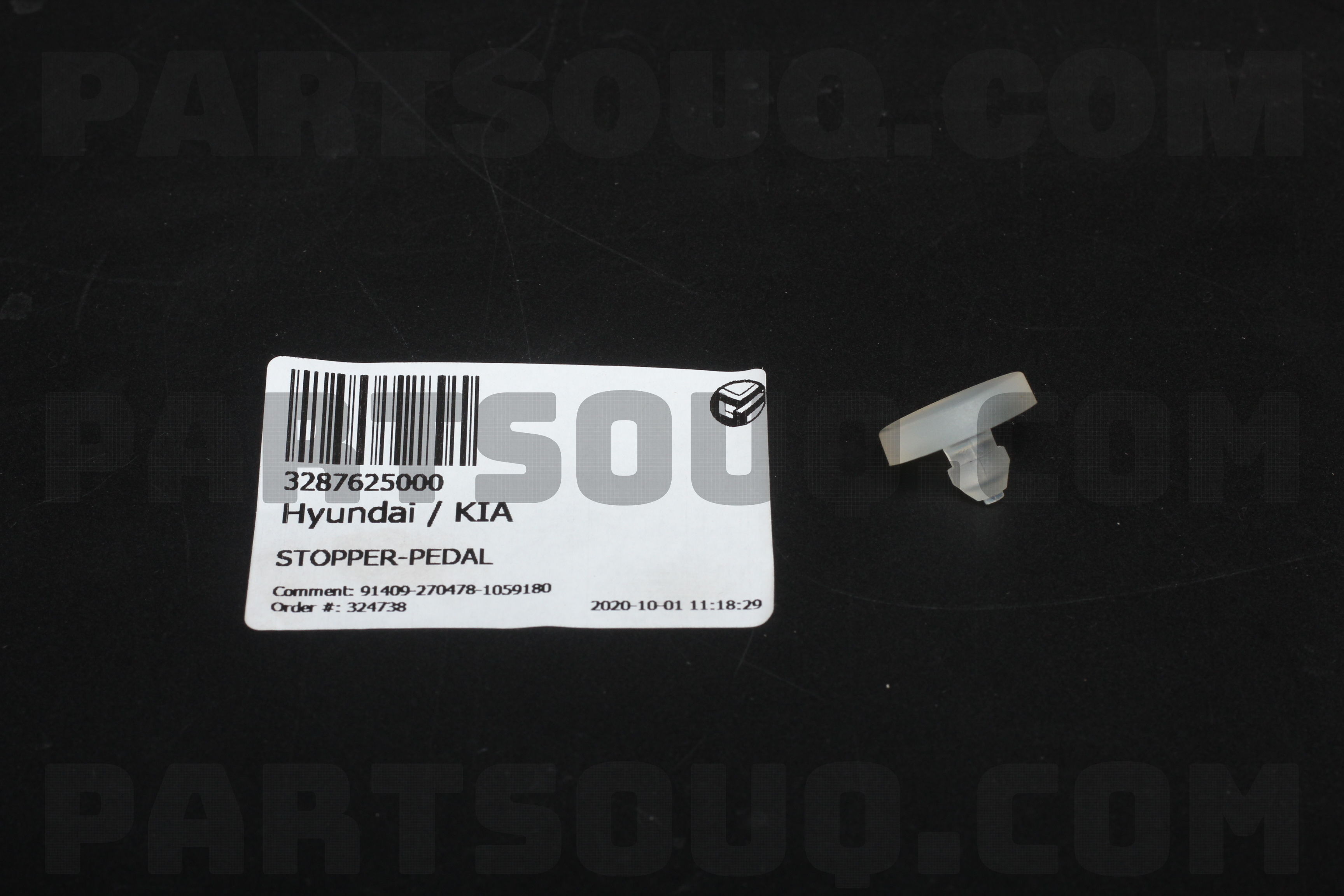 STOPPER-PEDAL 3287625000 | Hyundai / KIA Parts | PartSouq