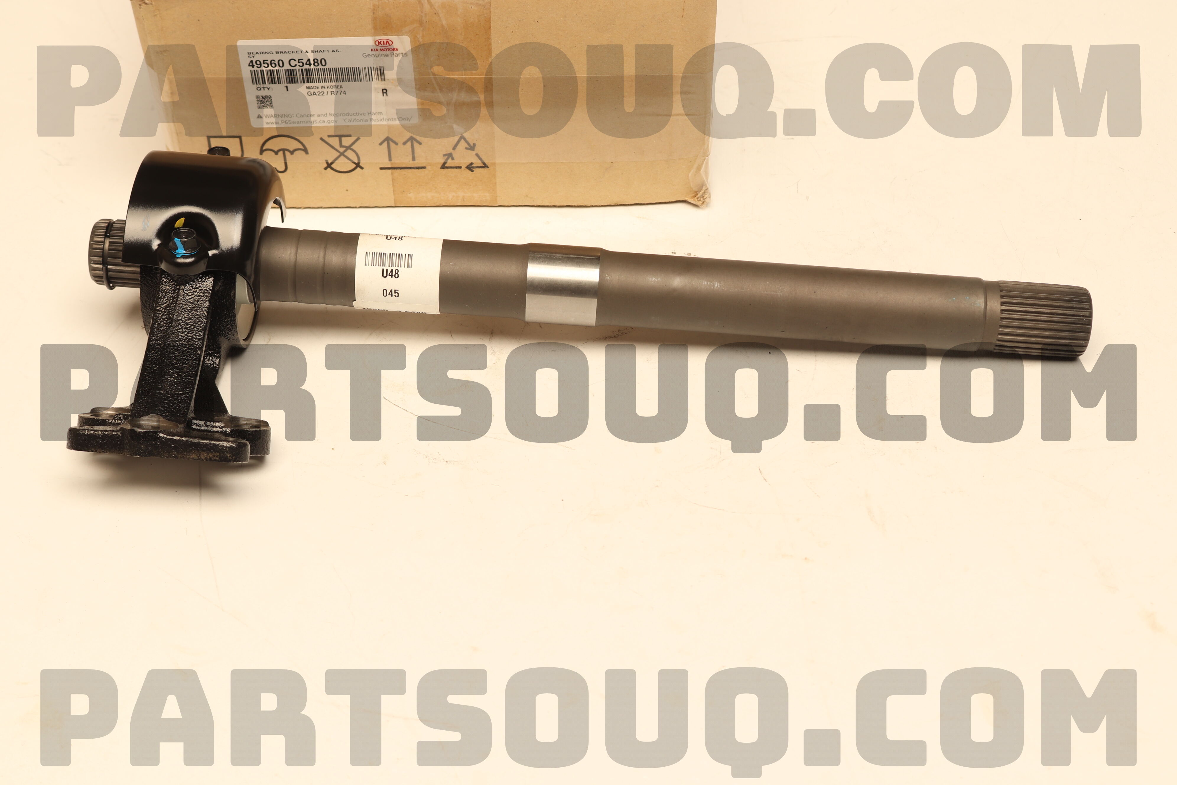 BEARING BRACKET & SHAFT ASSY 49560C5480 | Hyundai / KIA Parts | PartSouq