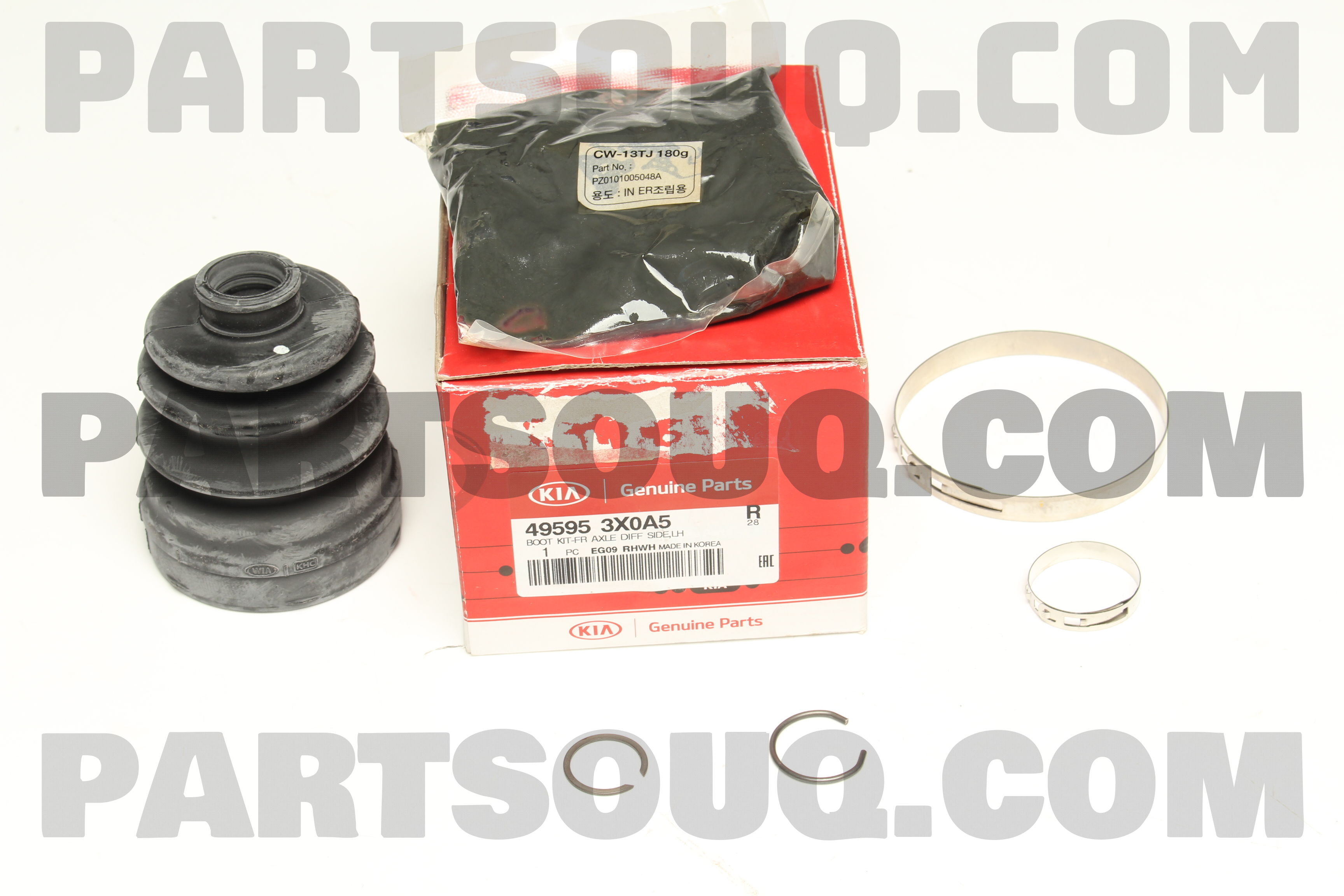 BOOT KIT-FR AXLE DIFF SIDE LH 495953X0A5 | Hyundai / KIA Parts