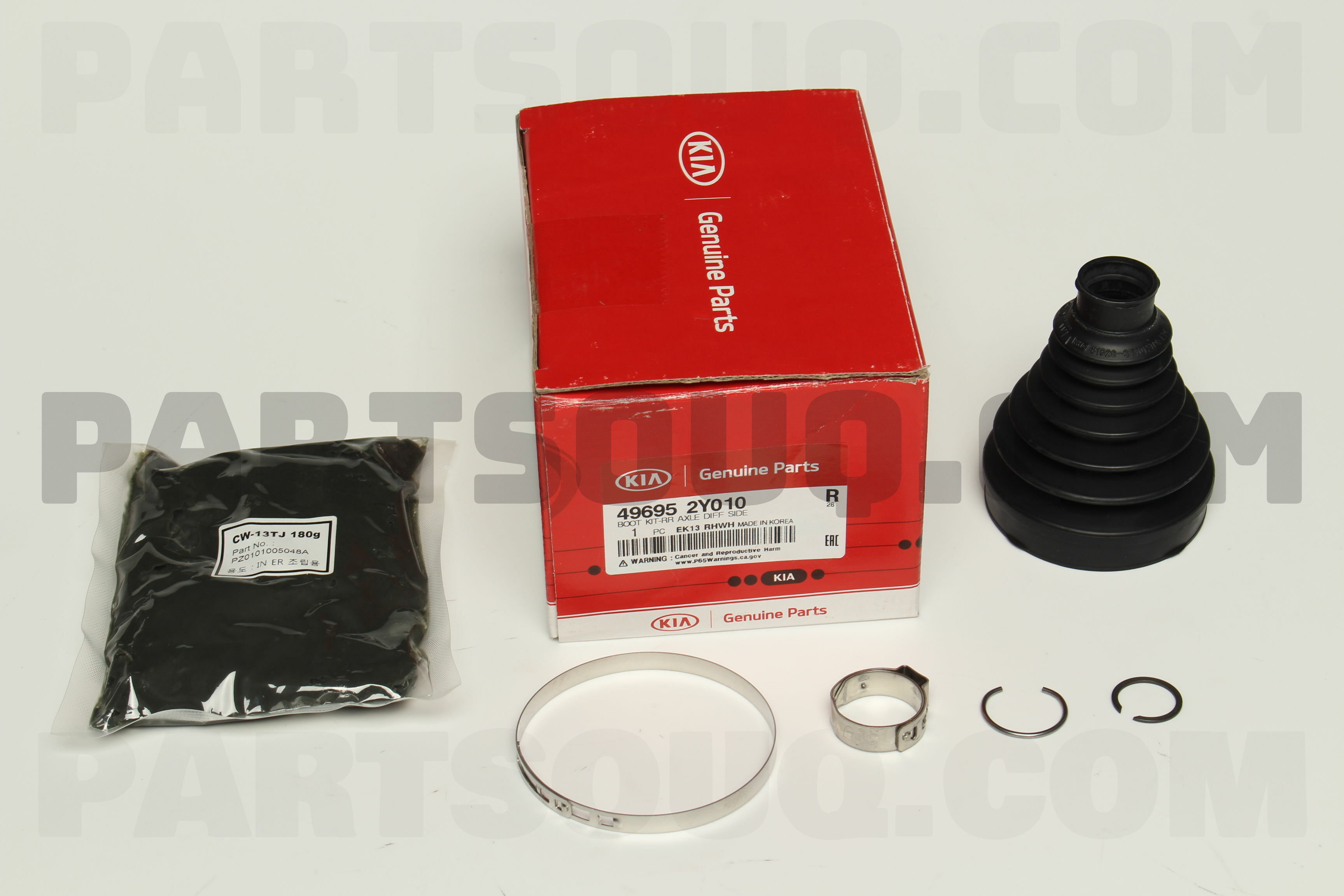 BOOT KIT-RR AXLE DIFF SIDE 496952Y010 | Hyundai / KIA Parts