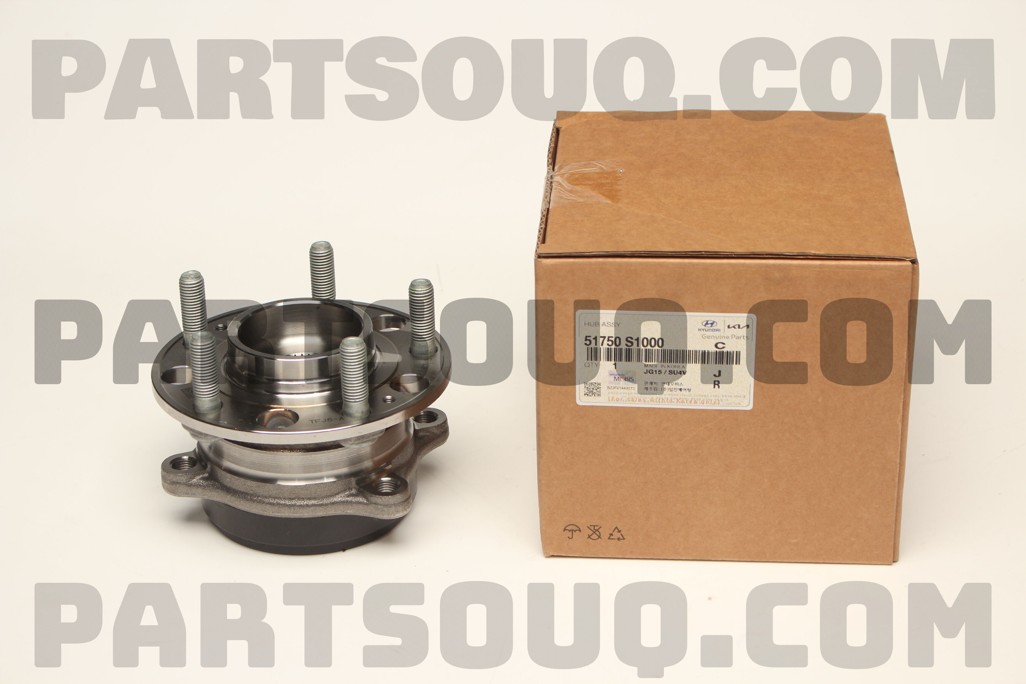 HUB ASSY-FR WHEEL 51750S1000 | Hyundai / KIA Parts | PartSouq