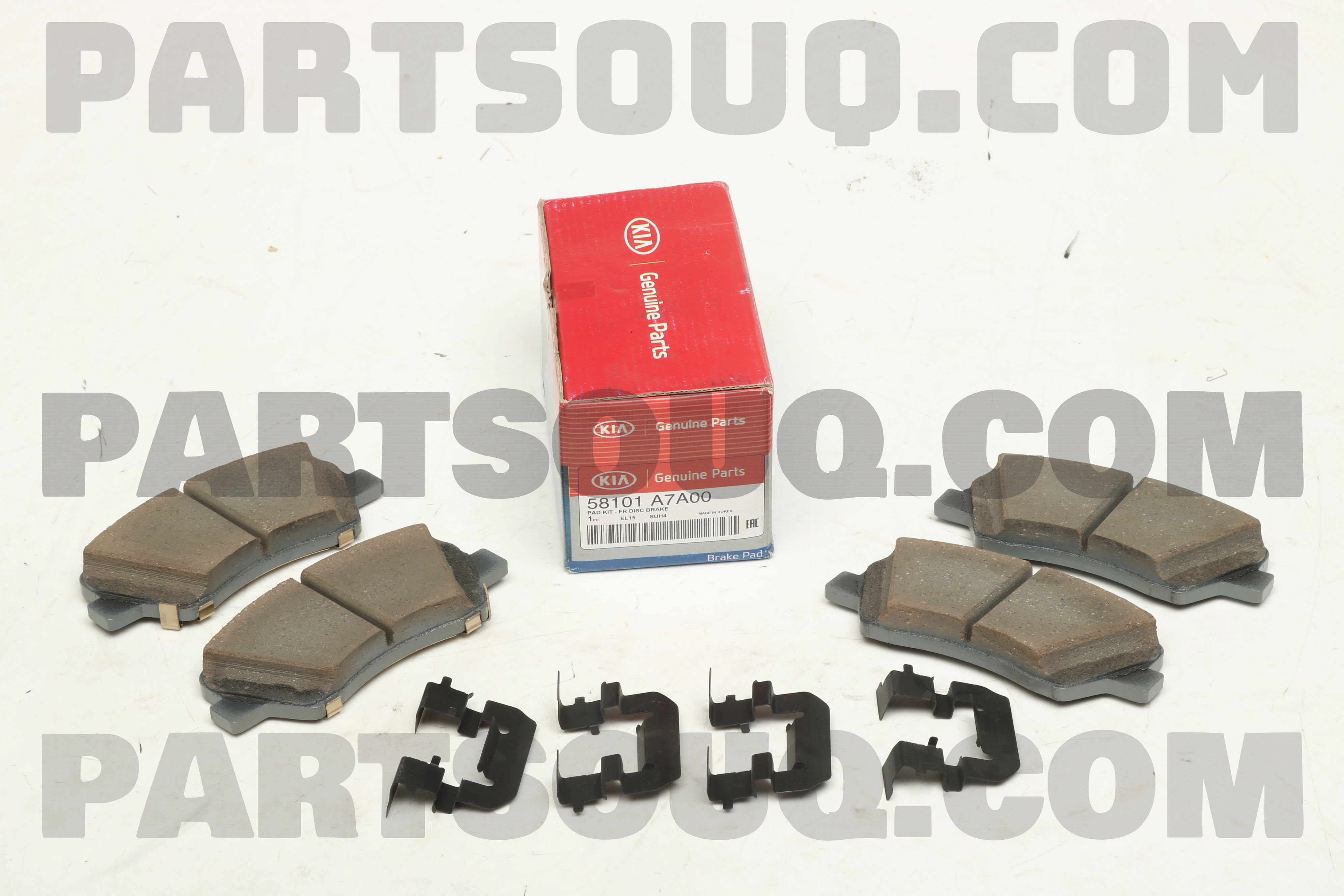 58101A7A00 PAD KIT-FR DISC BRAK