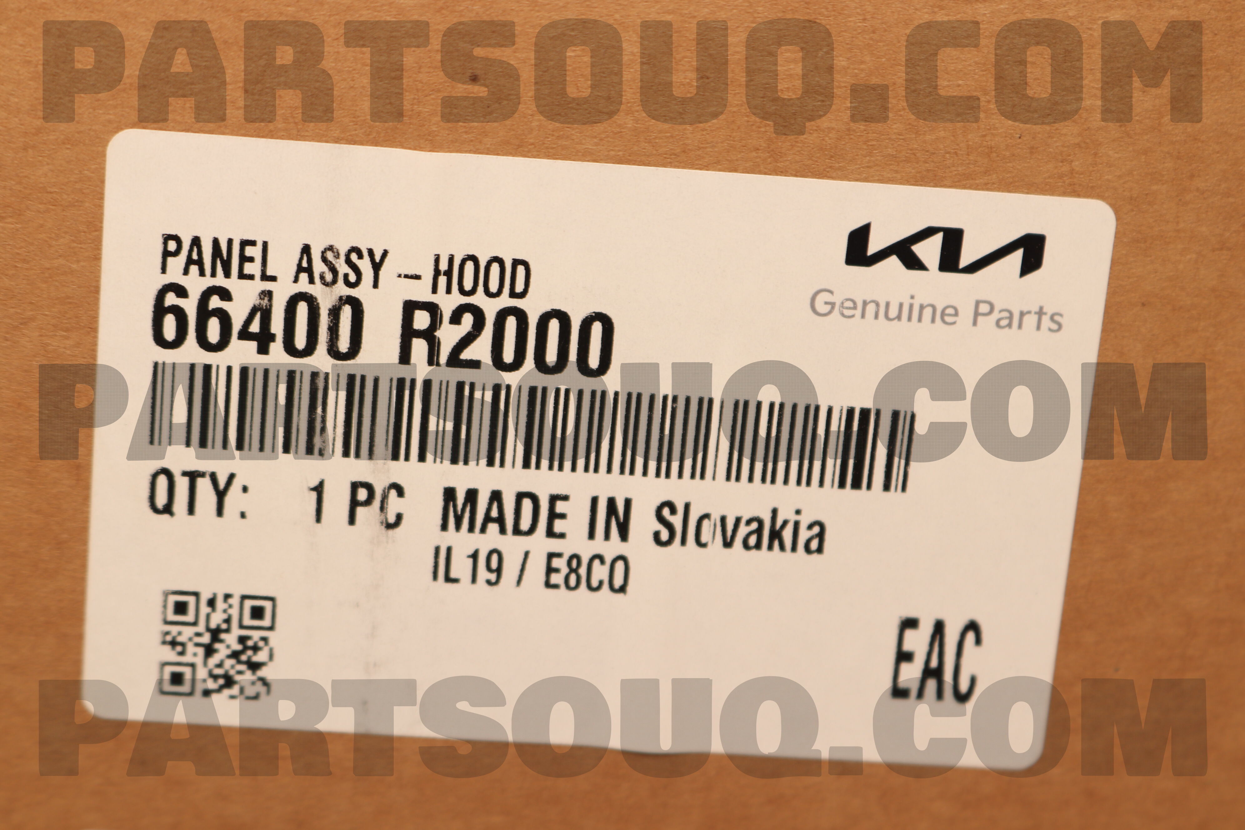 PANEL ASSY-HOOD 66400R2000 | Hyundai / KIA Parts | PartSouq
