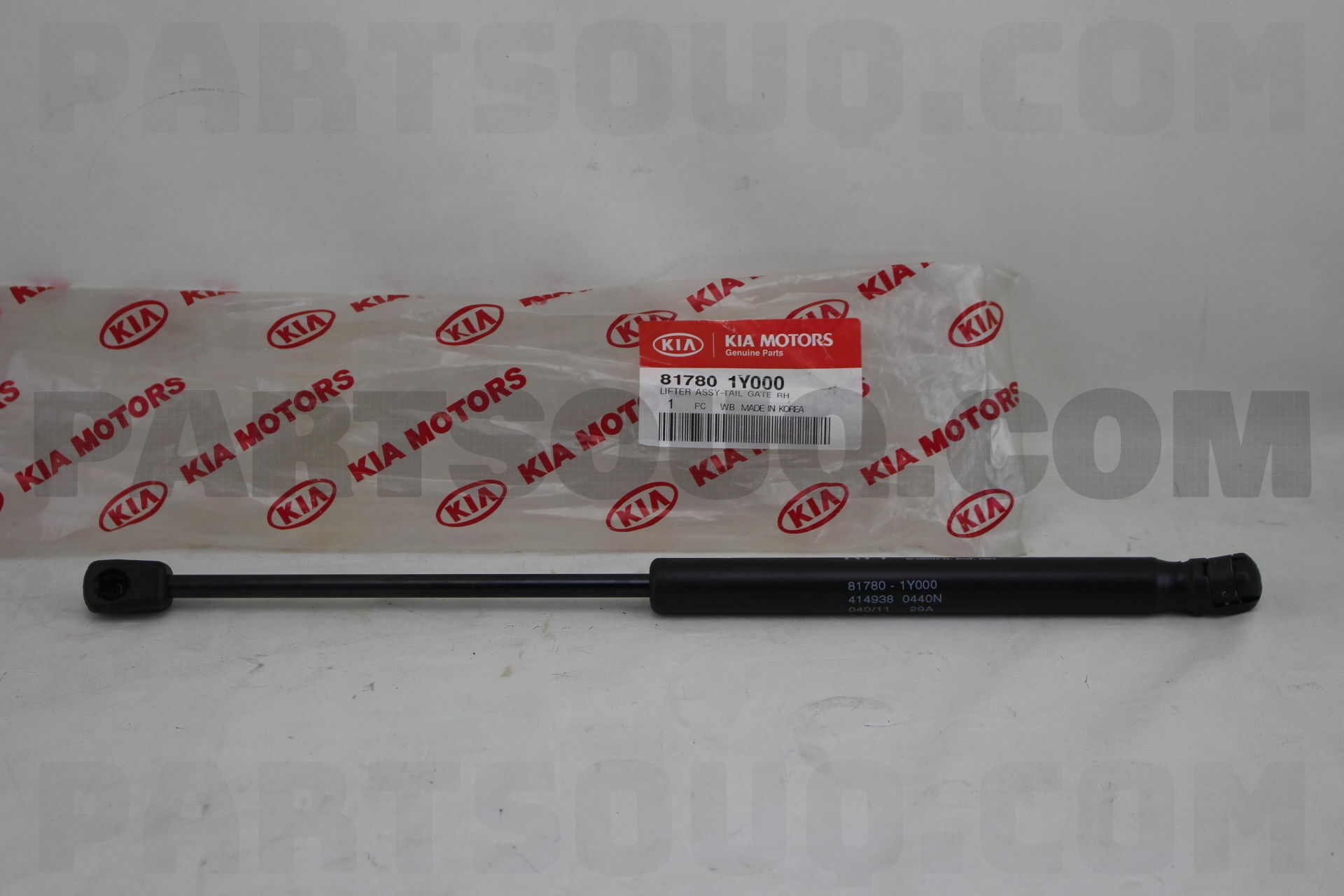 LIFTER ASSY-TAIL GATE RH 817801Y000 | Hyundai / KIA Parts