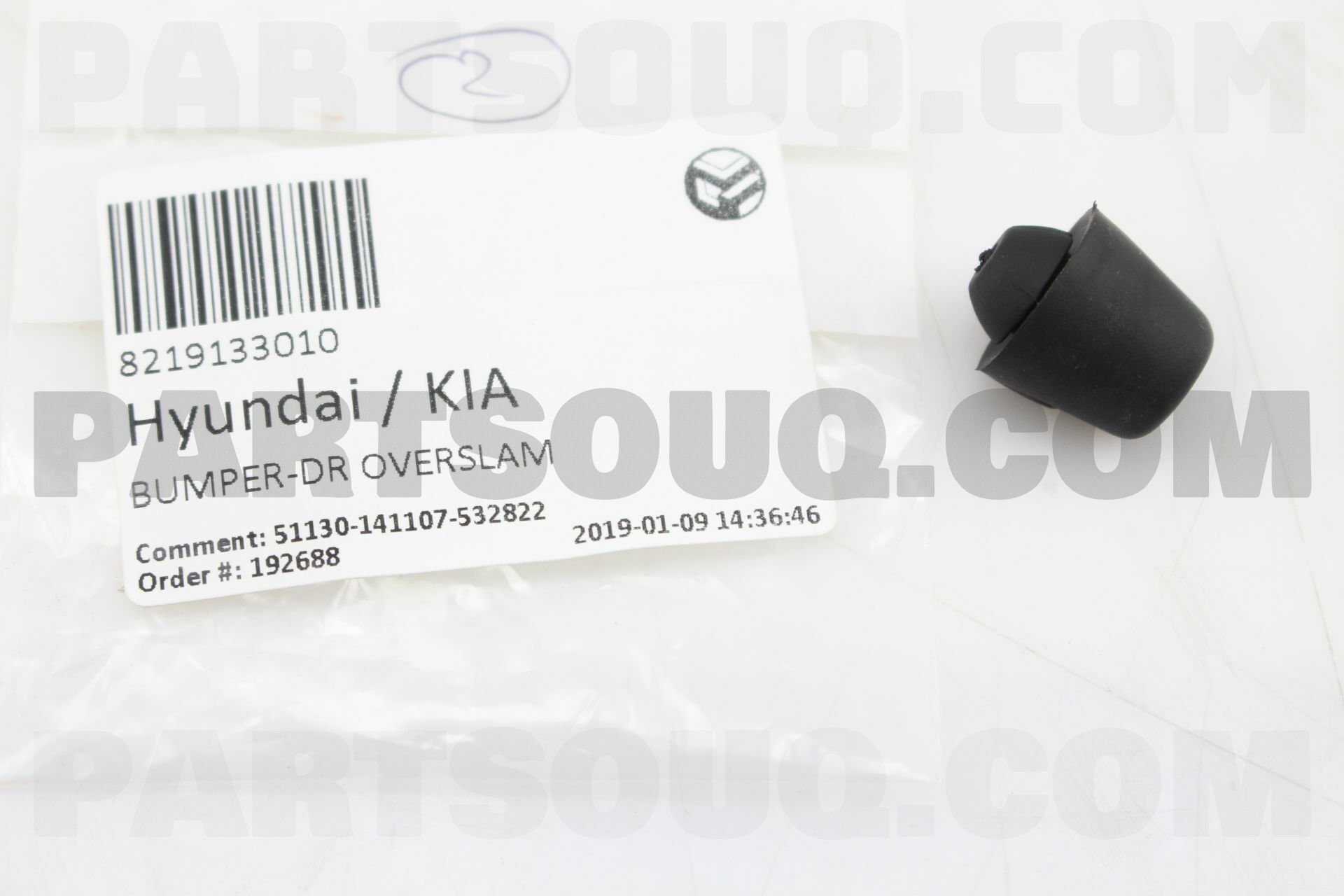 BUMPER-DR OVERSLAM 8219133010 | Hyundai / KIA Parts | PartSouq