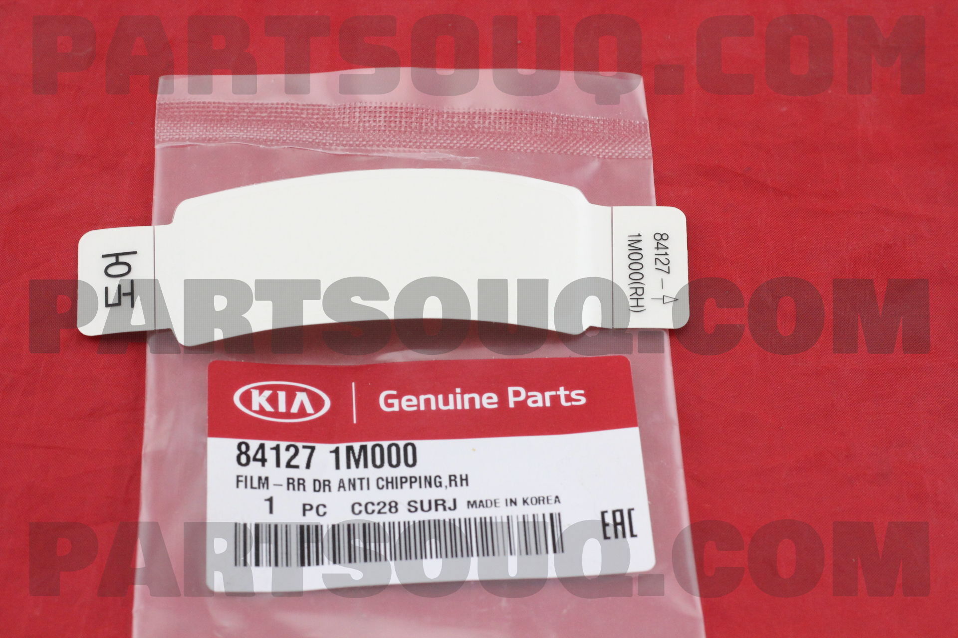 841271M000 FILM-ANTI CHIPPING LWR,RH