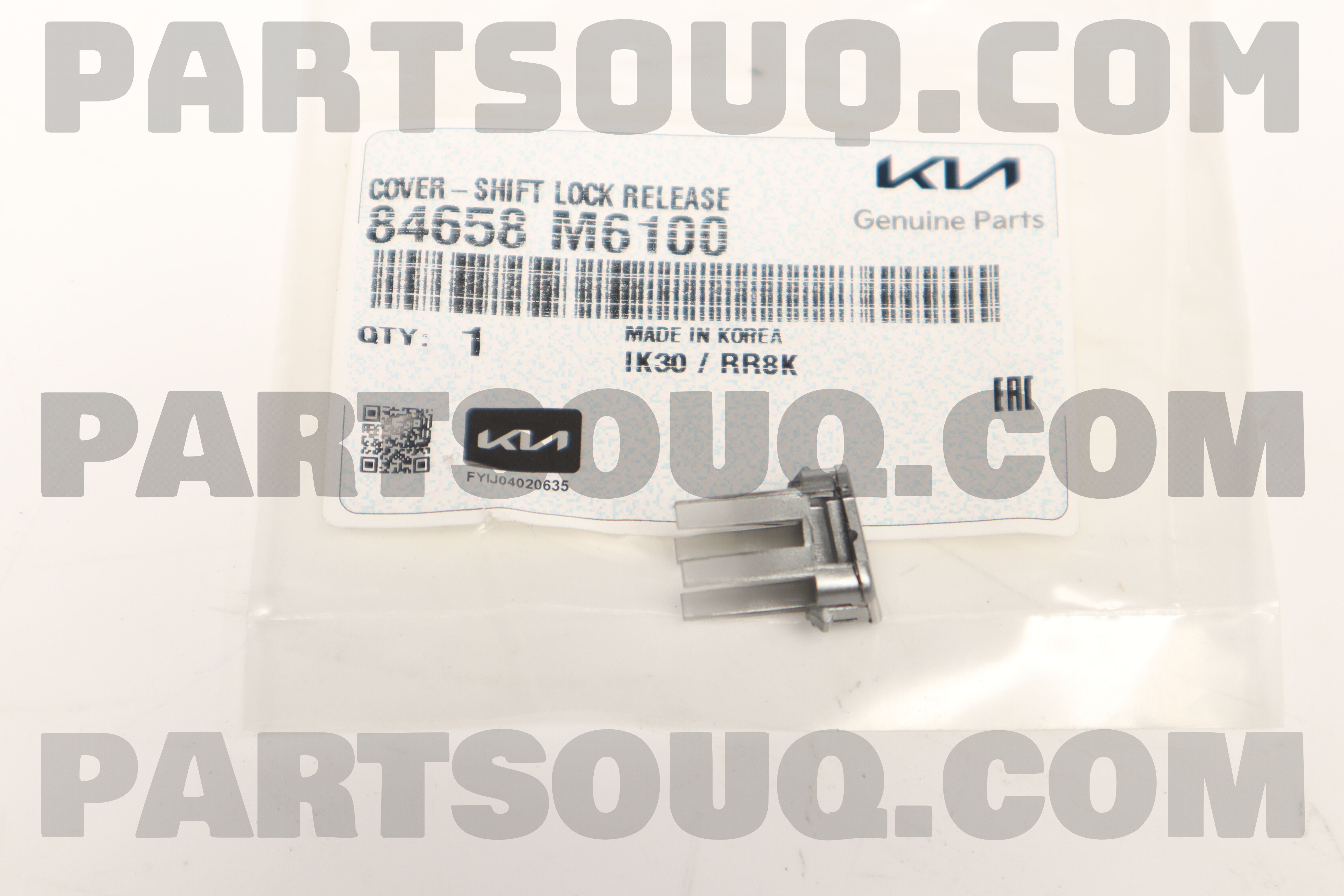 COVER-SHIFT LOCK RELEASE 84658M6100 | Hyundai / KIA Parts | PartSouq